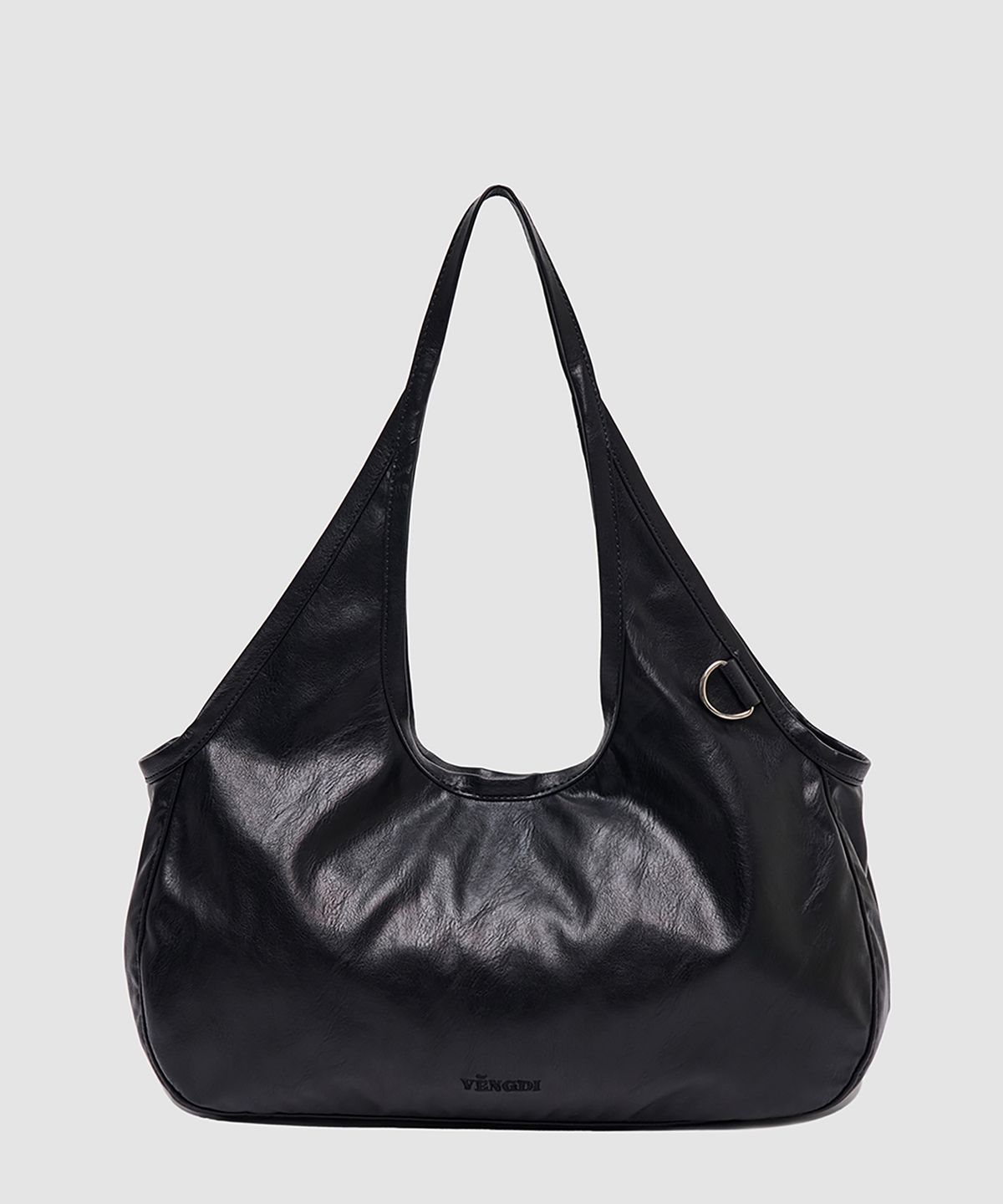 벵디(VENGDI) Riv Shoulder Bag_Coated Black