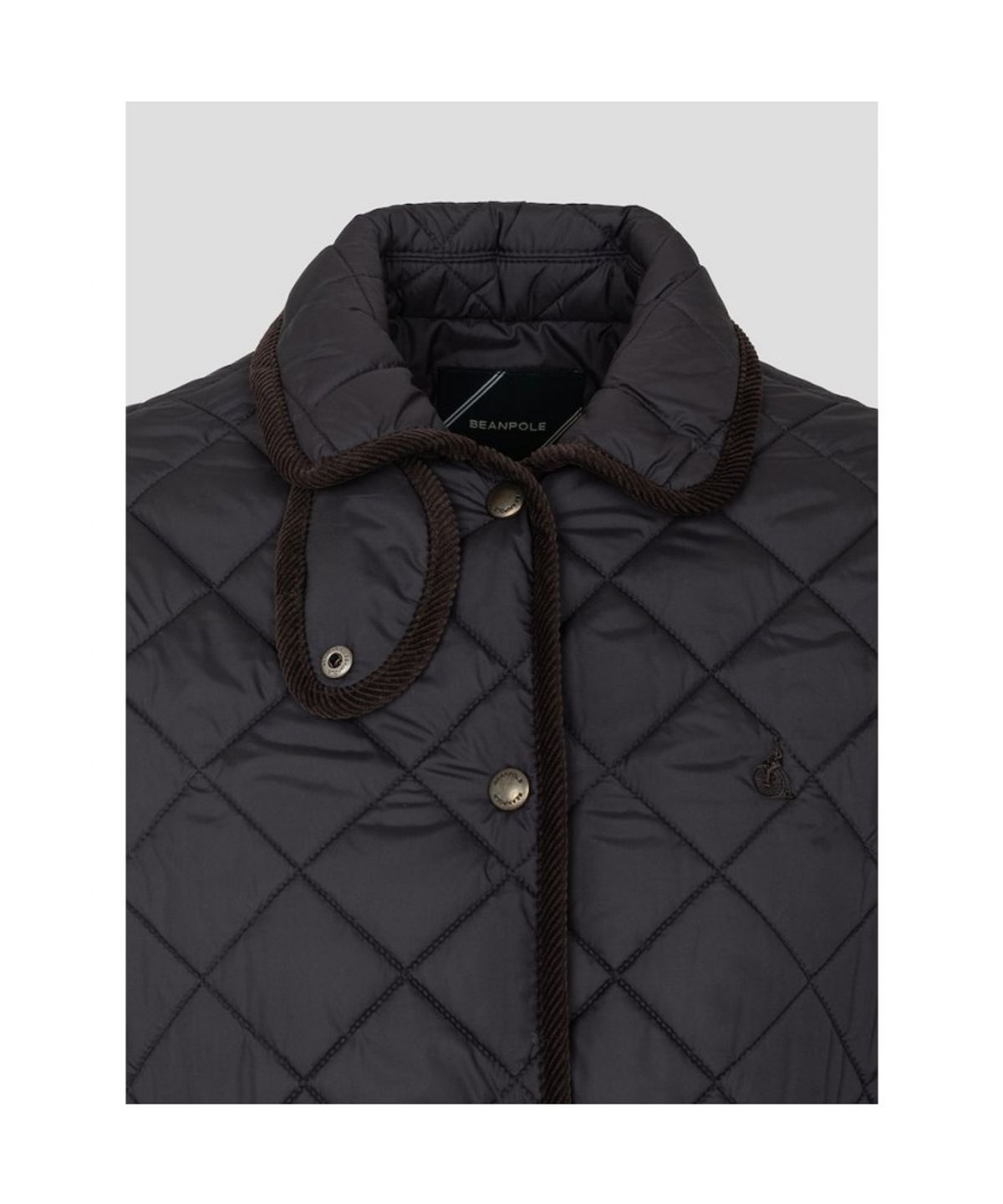 빈폴 레이디스(BEANPOLE LADIES) [Essential] 다이아 퀼팅 재킷  브라운 (BF6938E01D)