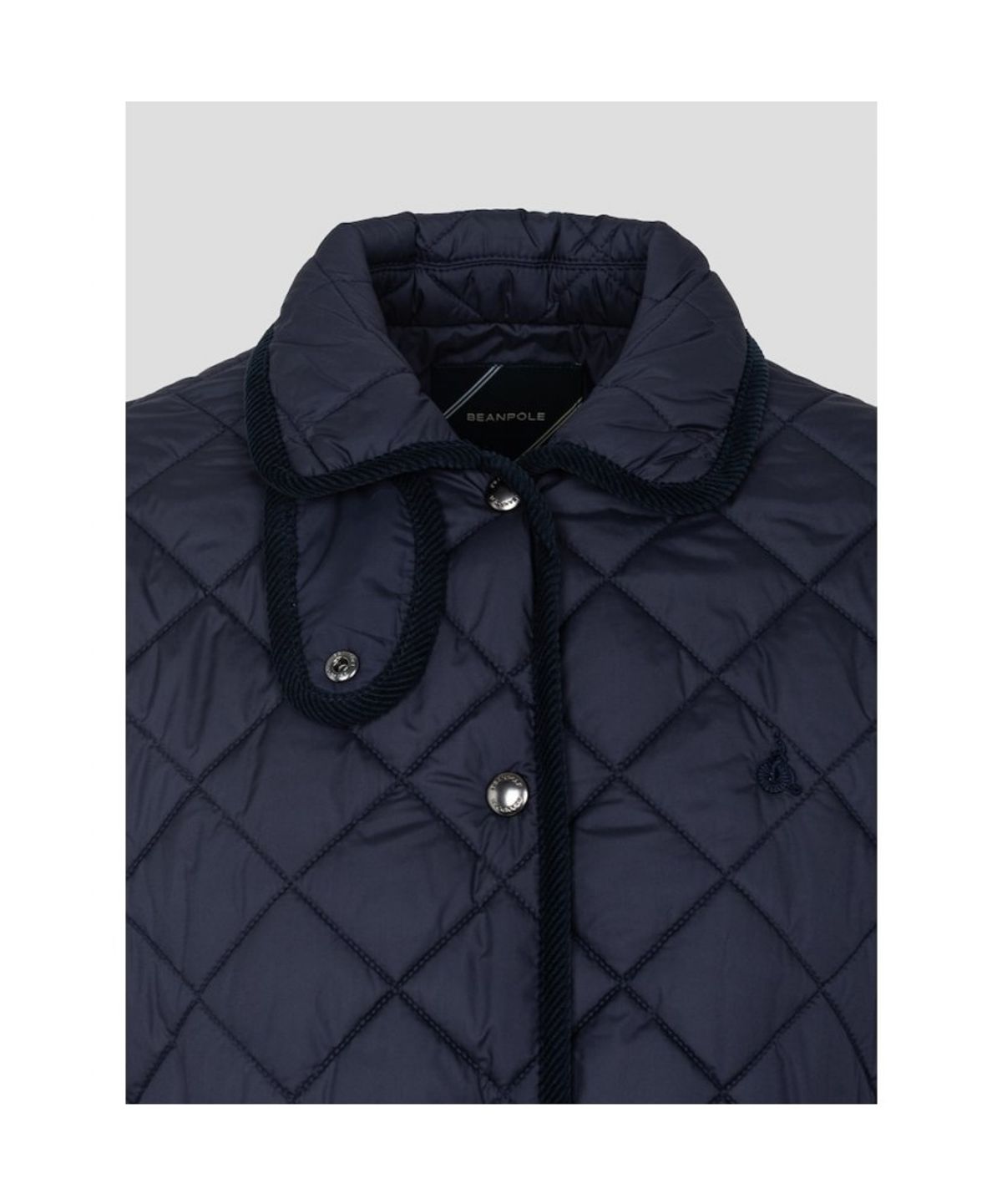빈폴 레이디스(BEANPOLE LADIES) [Essential] 다이아 퀼팅 재킷  네이비 (BF6938E01R)