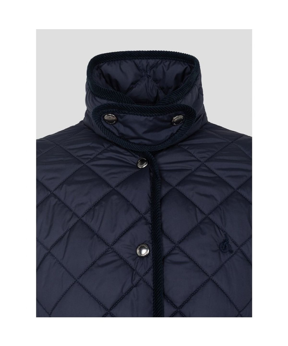 빈폴 레이디스(BEANPOLE LADIES) [Essential] 다이아 퀼팅 재킷  네이비 (BF6938E01R)