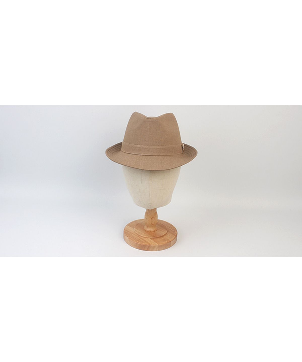 유니버셜 케미스트리(UNIVERSAL CHEMISTRY) Big Size BU Beige Cotton Fedora 페도라
