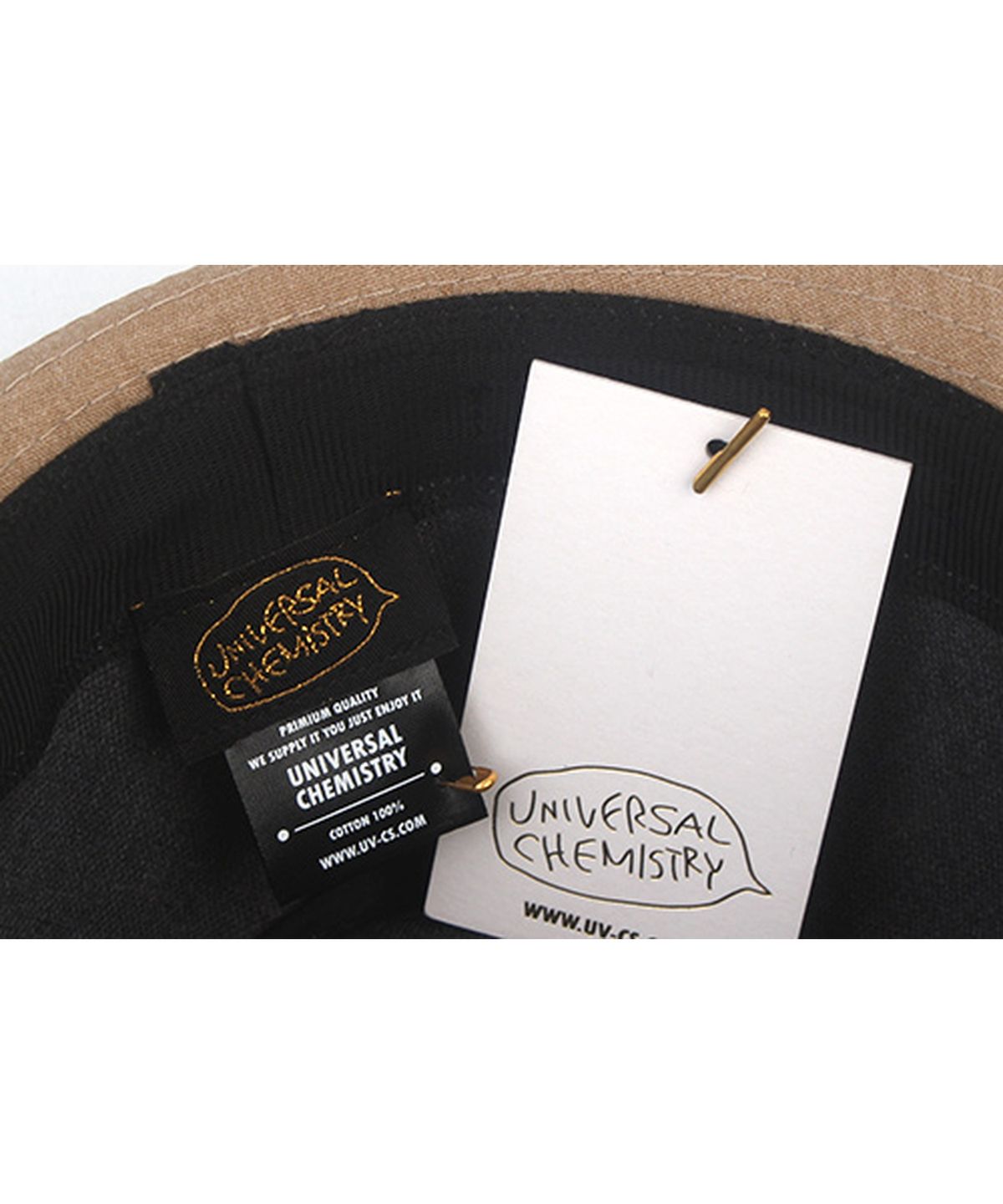 유니버셜 케미스트리(UNIVERSAL CHEMISTRY) Big Size BU Beige Cotton Fedora 페도라