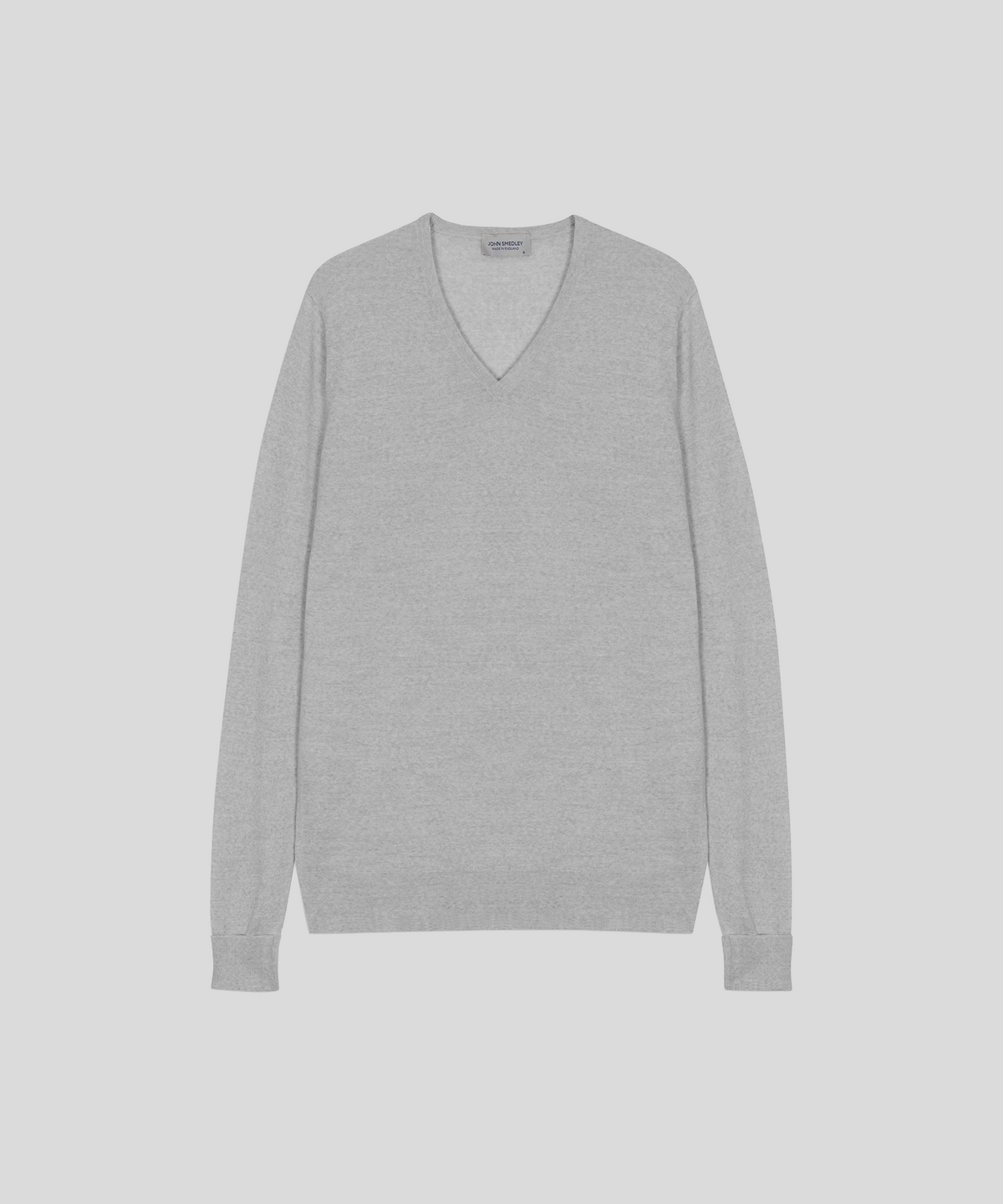 존 스메들리(JOHN SMEDLEY) BOBBY Extra Fine Merino Wool Easy Fit V-Neck Pullover Core 10 Colors
