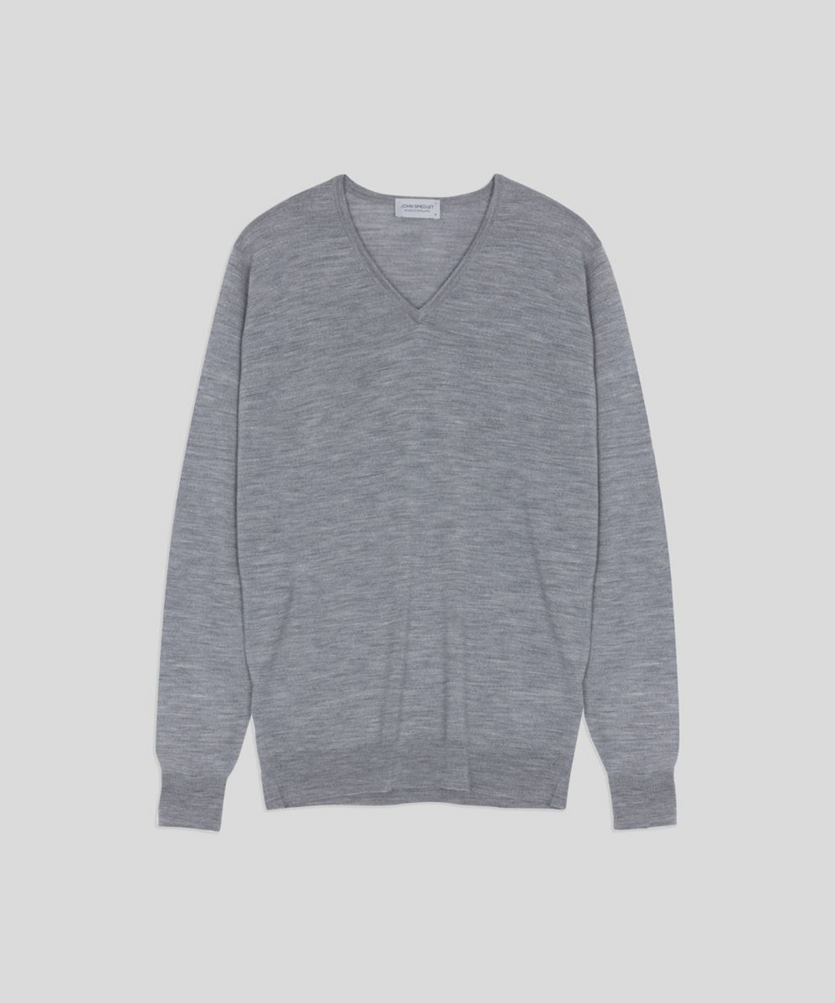 존 스메들리(JOHN SMEDLEY) BOBBY Extra Fine Merino Wool Easy Fit V-Neck Pullover Core 10 Colors