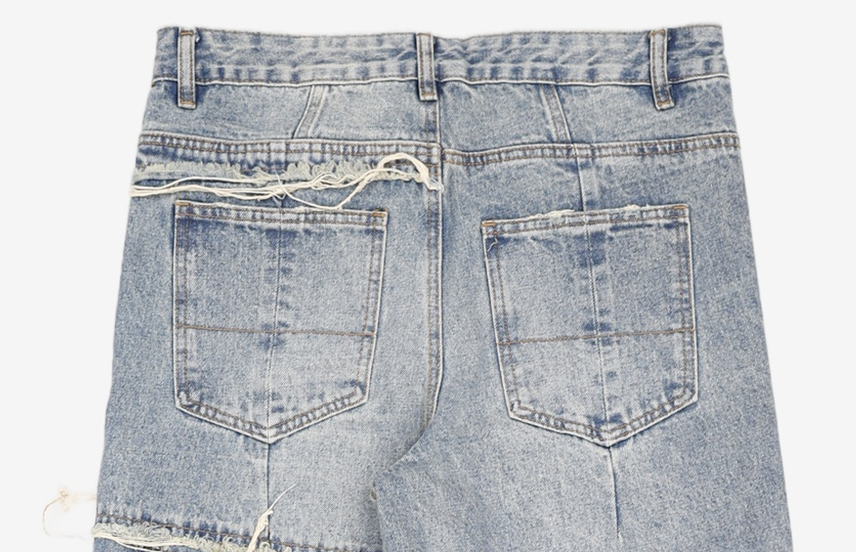 스키즘 인듀싱(SCHISM INDUCING) TWELVE GOLD JEANS BLUE M