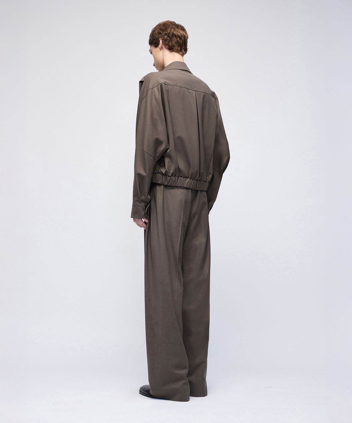 몰프(MORPH) Organism Wool Multi Tuck Pants