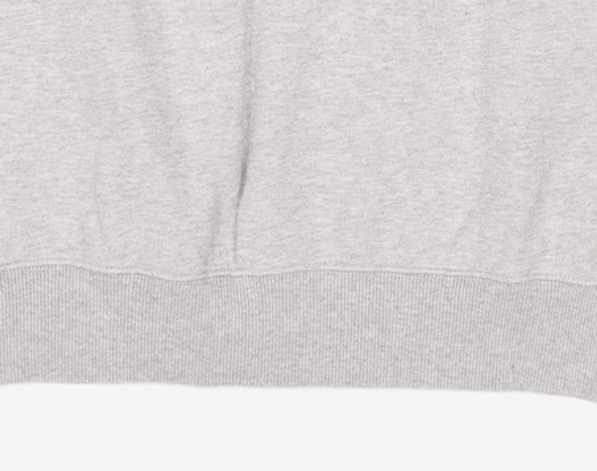 디스이즈네버댓(THISISNEVERTHAT) T.N.T. Classic HDP Half Zip Sweatshirt Heather Grey S