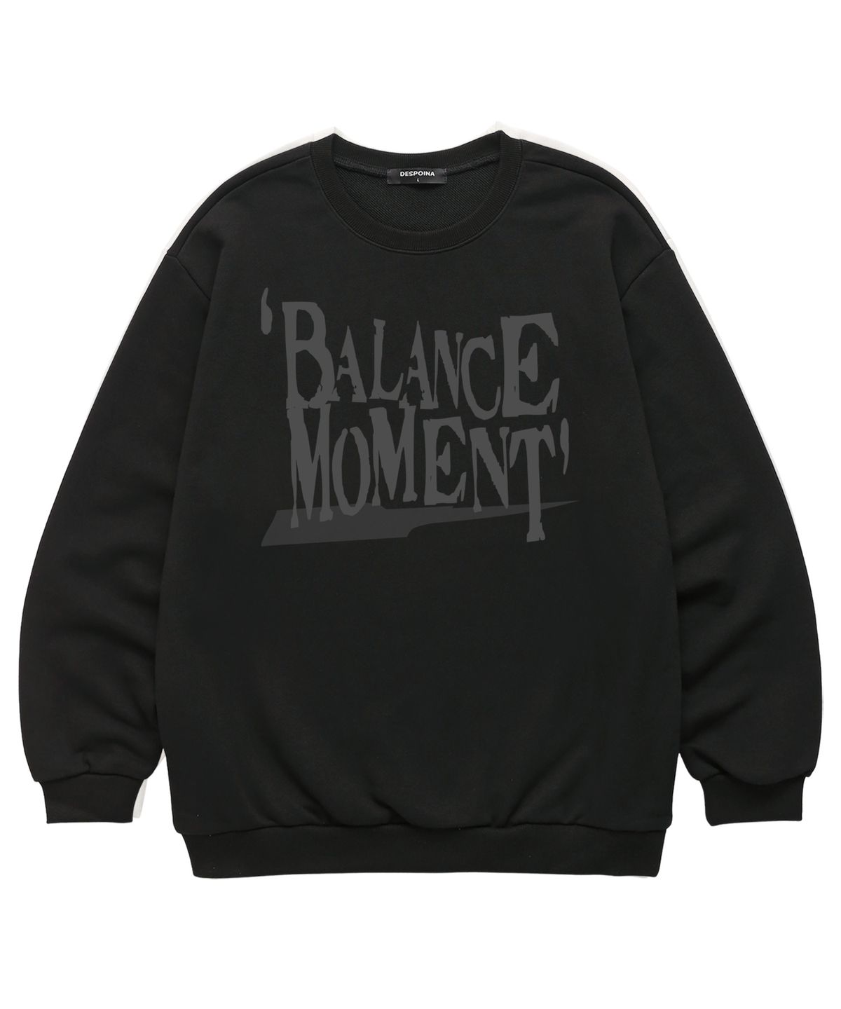 밴웍스(VANNWORKS) BALANCE MOMENT 맨투맨 (VLS0231) 블랙