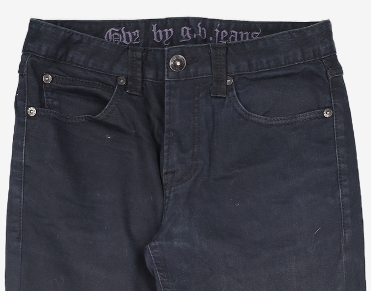 베이직 바이 지브이진스(BASIC by G.V JEANS) 청/데님 팬츠 72/88