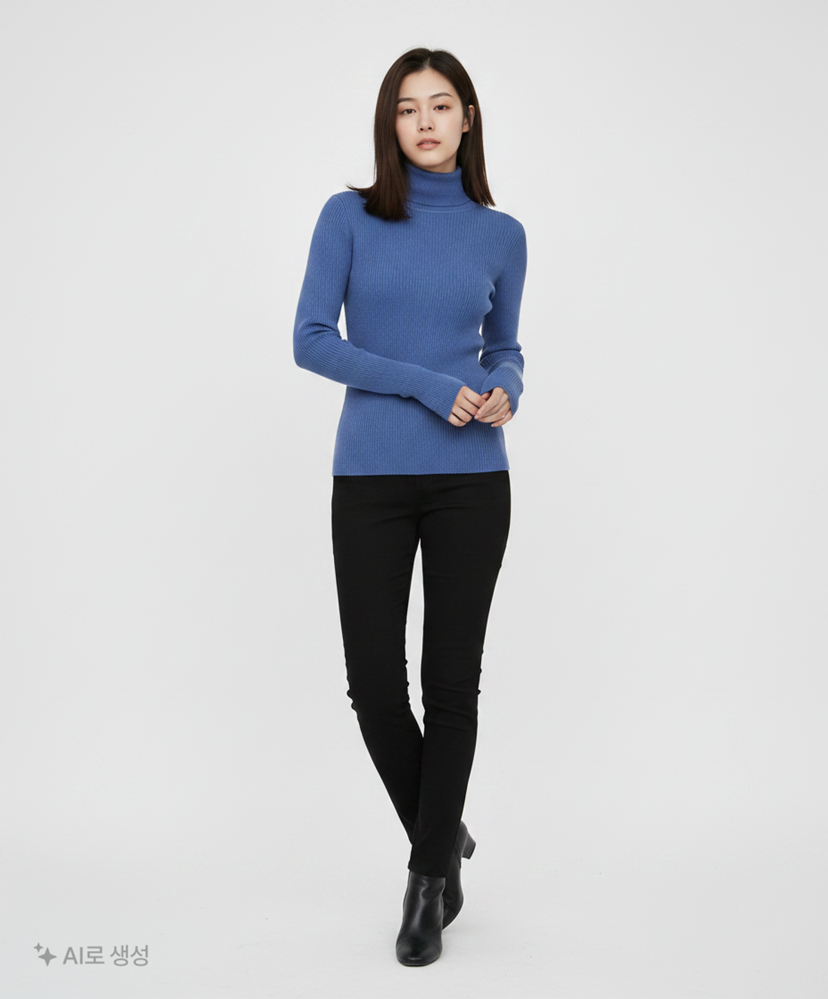 오엔이(ONE) 하이넥 골지 폴라 1