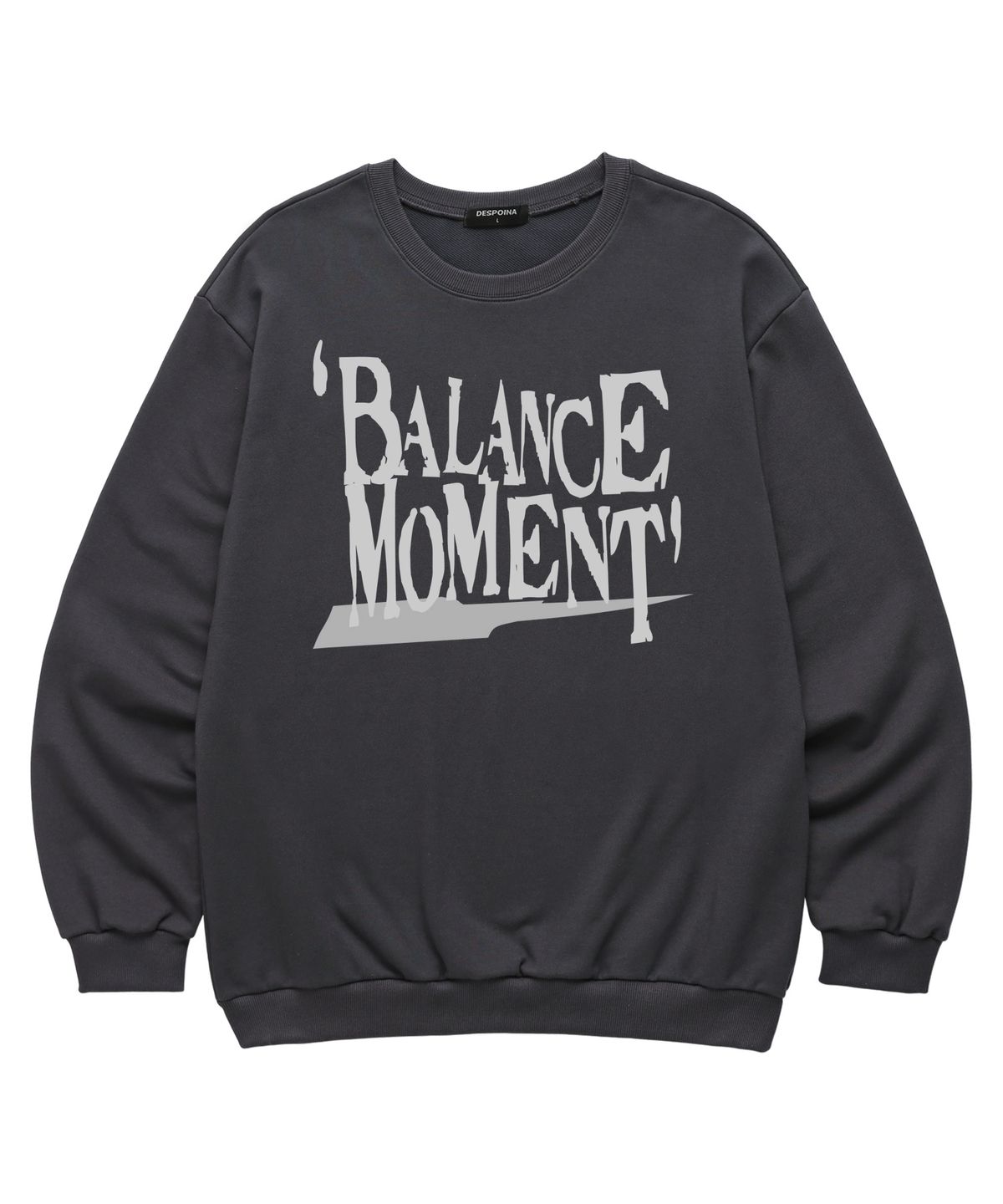 밴웍스(VANNWORKS) BALANCE MOMENT 맨투맨 (VLS0231) 차콜