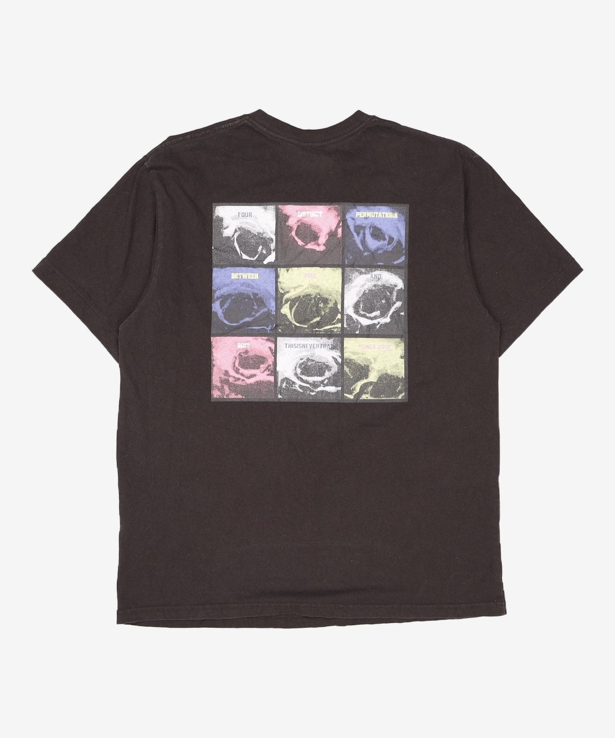 디스이즈네버댓(THISISNEVERTHAT) Permutations Tee Black M