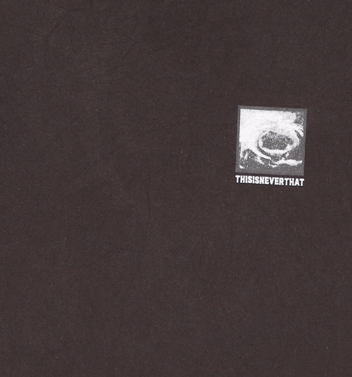 디스이즈네버댓(THISISNEVERTHAT) Permutations Tee Black M