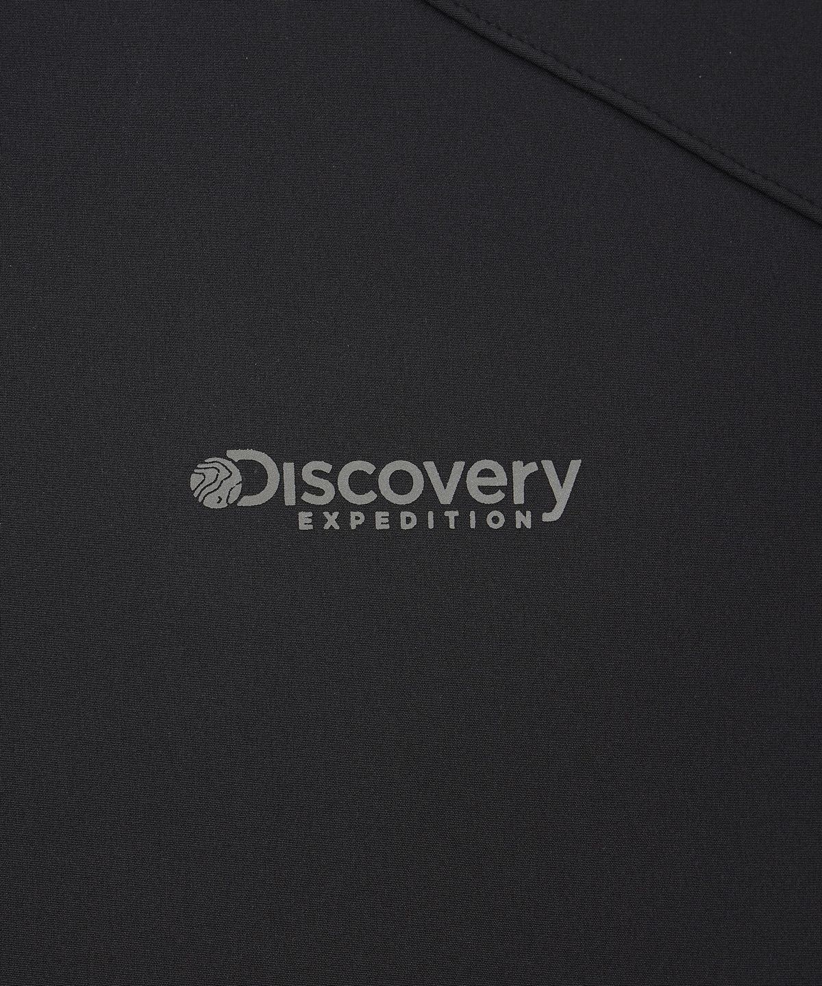 디스커버리 익스페디션(DISCOVERY EXPEDITION) 남성 본딩 기모 후드 자켓 (SET-UP) (BLACK)