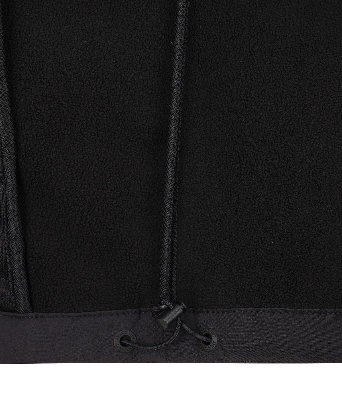 디스커버리 익스페디션(DISCOVERY EXPEDITION) 남성 본딩 기모 후드 자켓 (SET-UP) (BLACK)