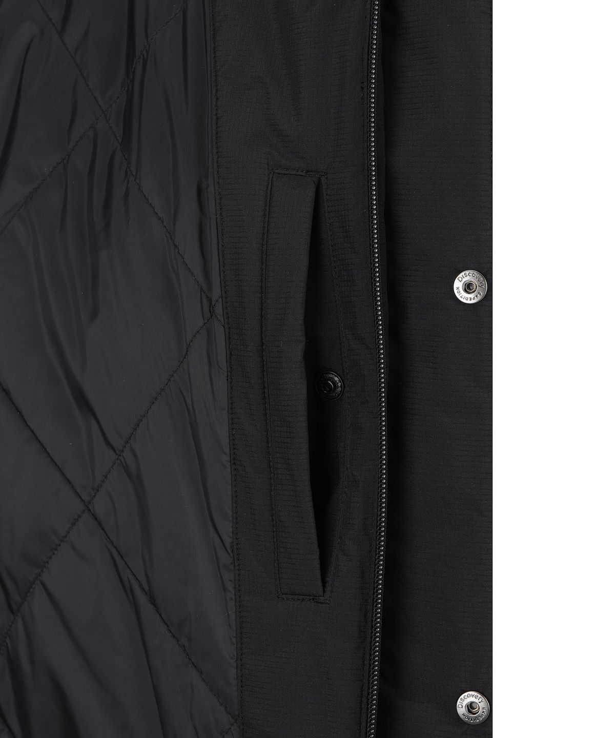 디스커버리 익스페디션(DISCOVERY EXPEDITION) 남성 커뮤트 미드 패딩자켓 (BLACK)