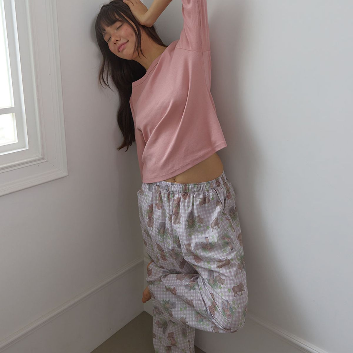 뮤즈무드(MUSEMOOD) Western Star pajama pants (잠옷바지)