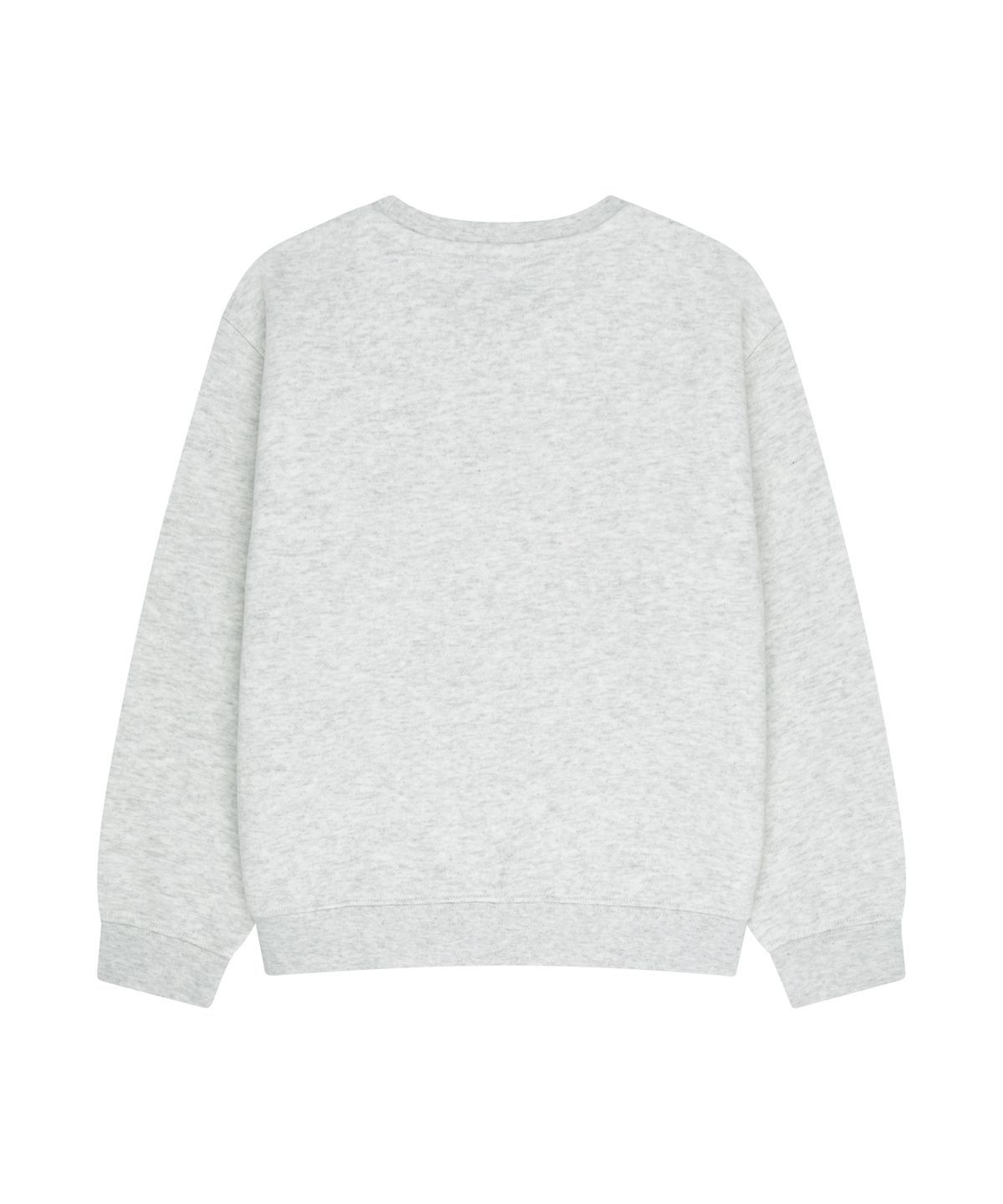 마리떼 키즈(MARITHÉ KIDS) KIDS NORDIC BEAR SWEATSHIRT (BRUSHED) light heather gray