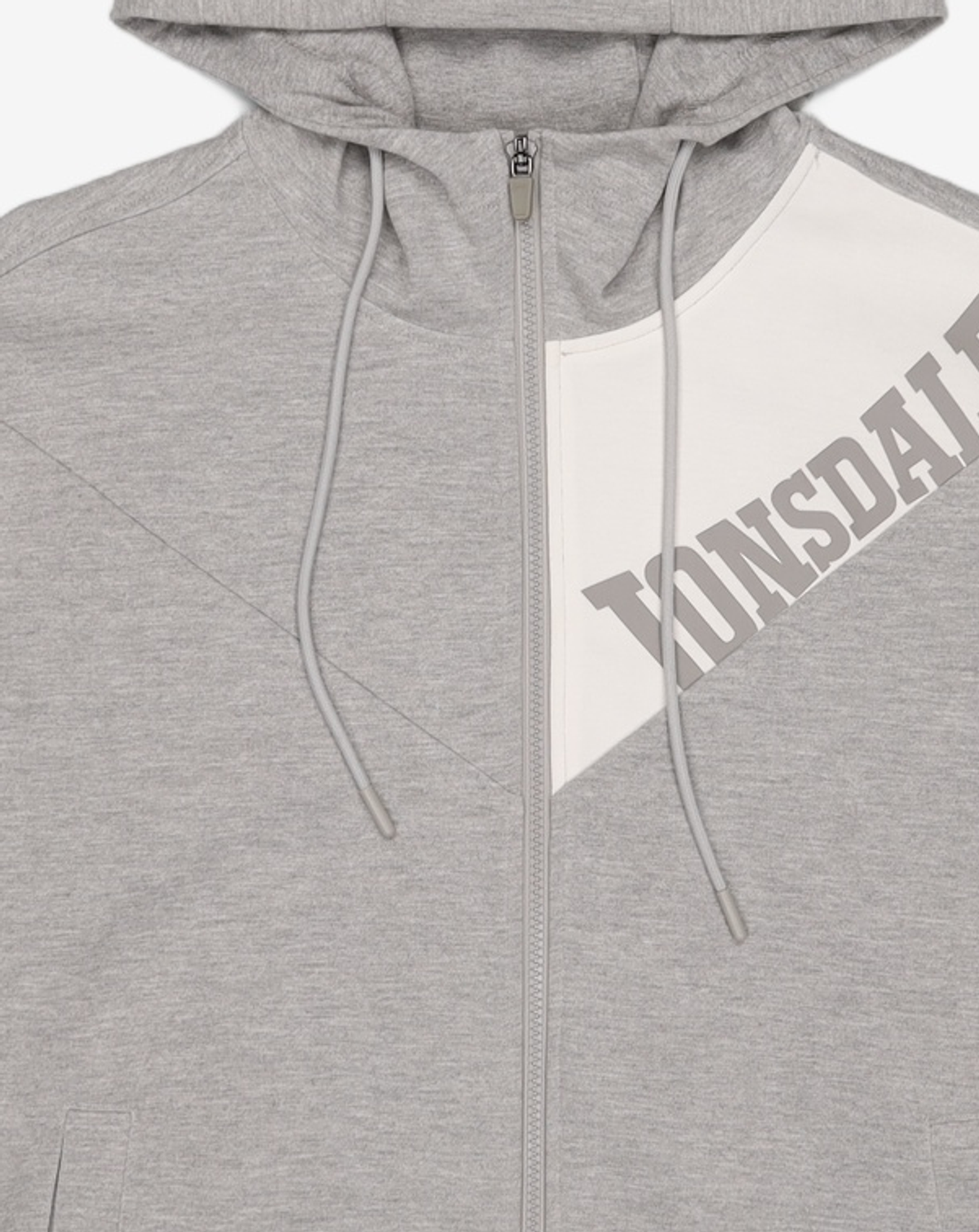 론즈데일(LONSDALE) 후드 저지셋업 상의 LMCJP342U 95