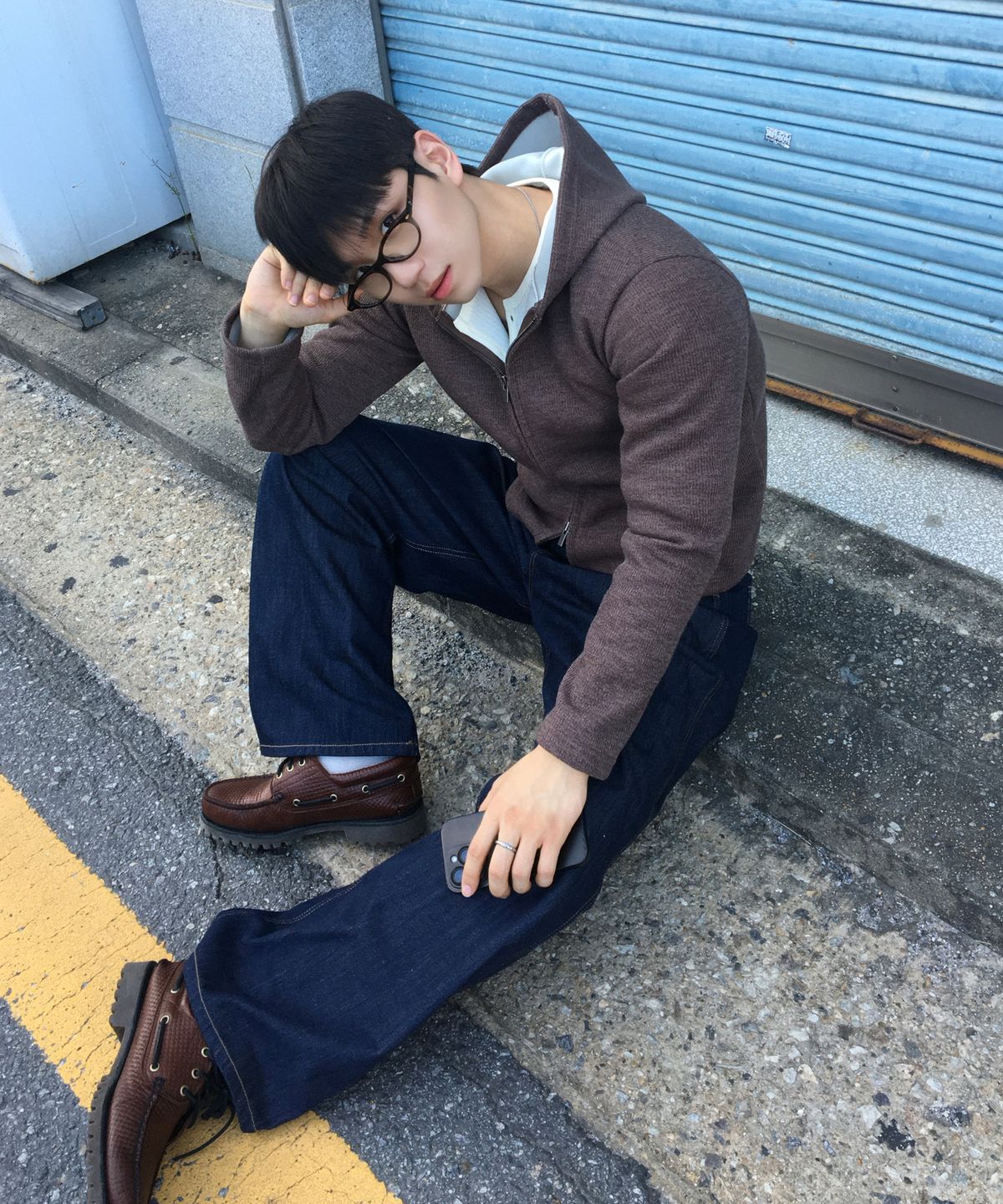 센테어(SENTAIR) 리브드 후드집업_5color