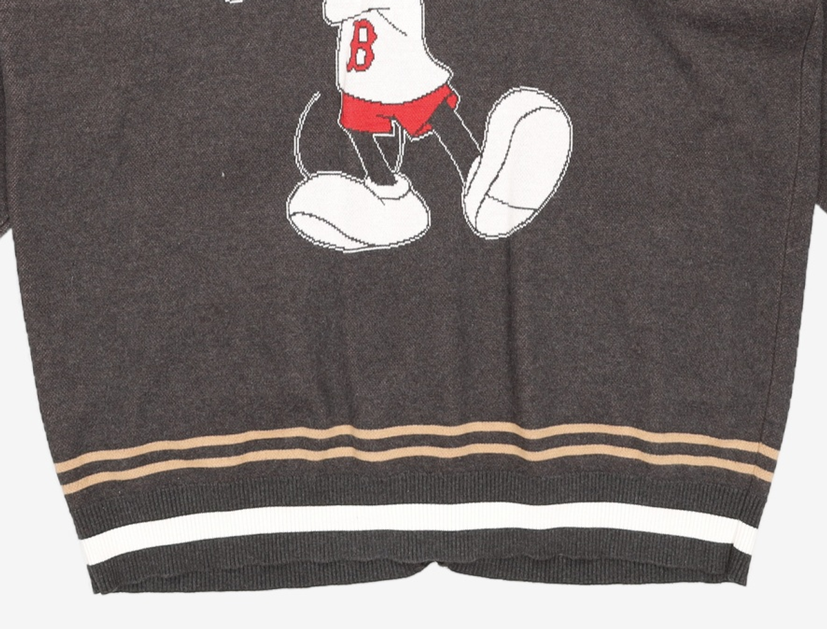 엠엘비(MLB) MLB x DISNEY 미키마우스 가디건 (BLACK) 100