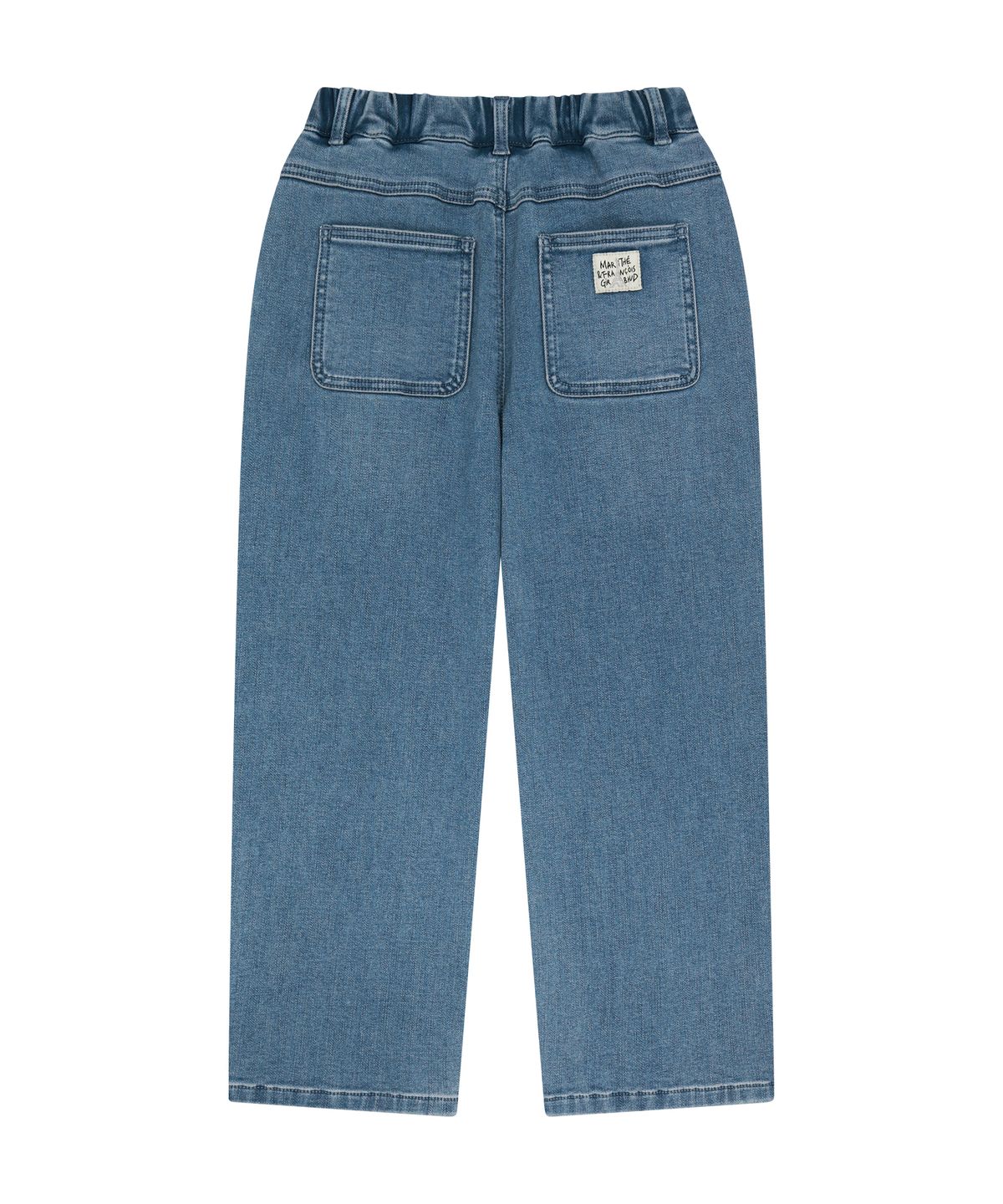 마리떼 키즈(MARITHÉ KIDS) KIDS OUT POCKET DENIM PANTS (BRUSHED) blue