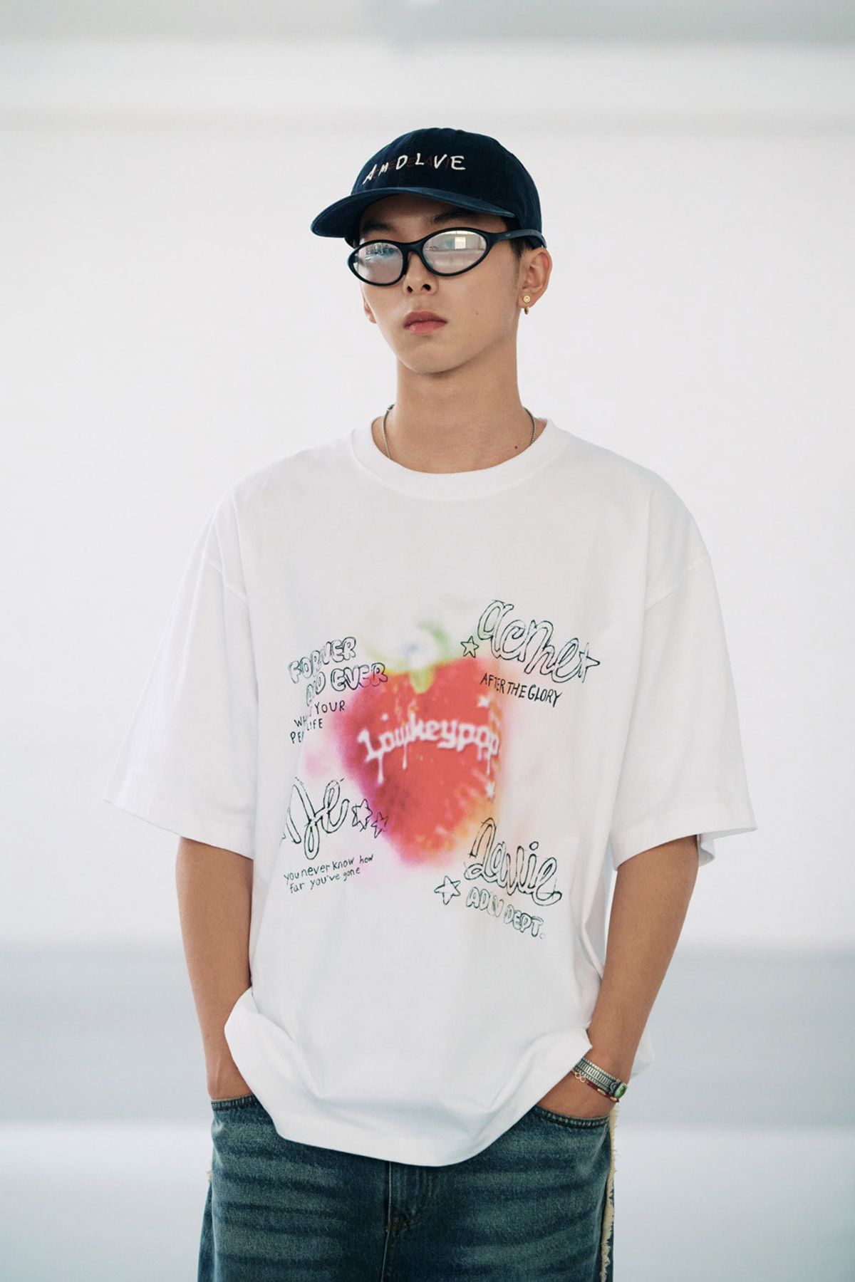아크메드라비(ACME DE LA VIE) CROSS REPEAT BALL CAP