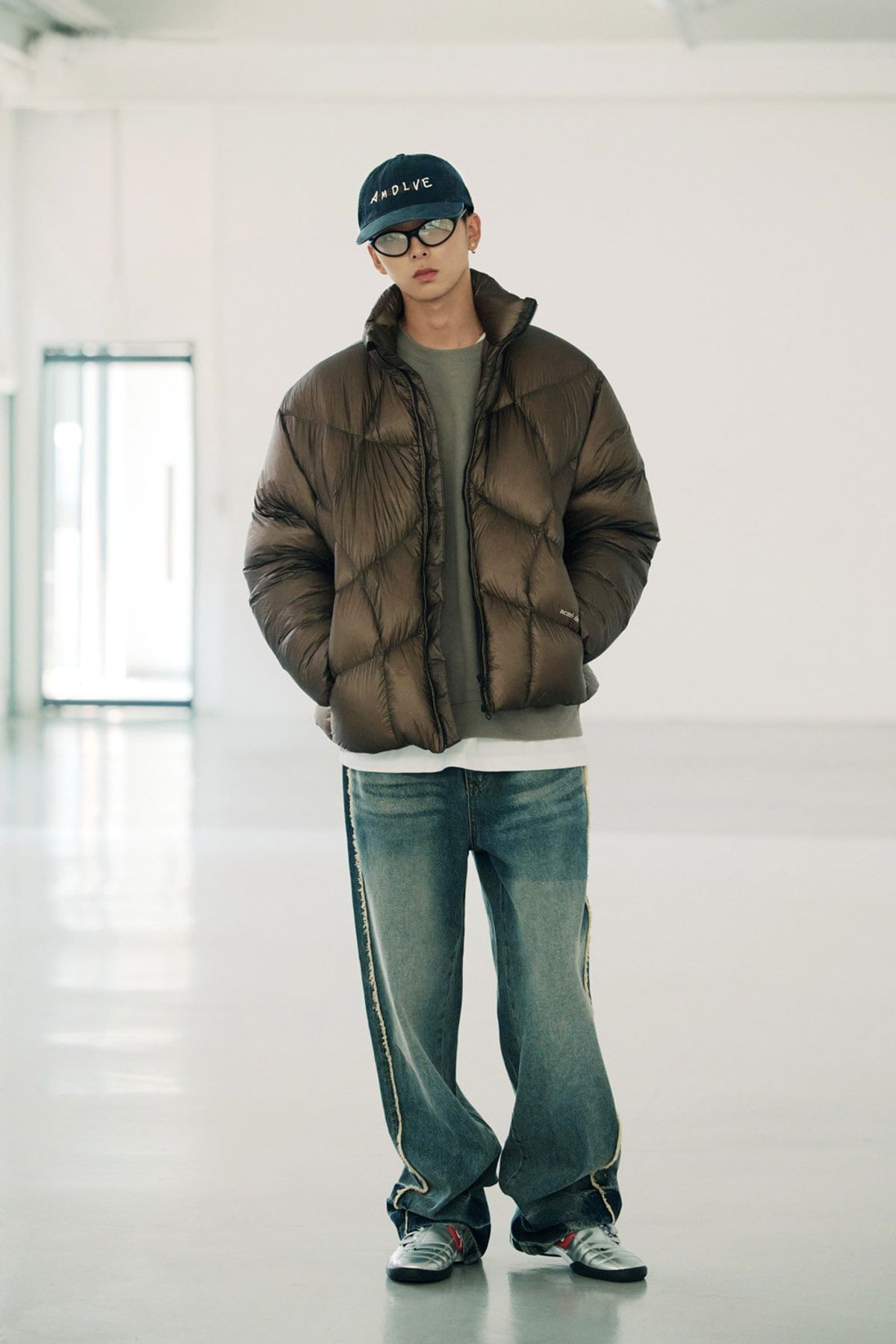 아크메드라비(ACME DE LA VIE) CROSS REPEAT BALL CAP
