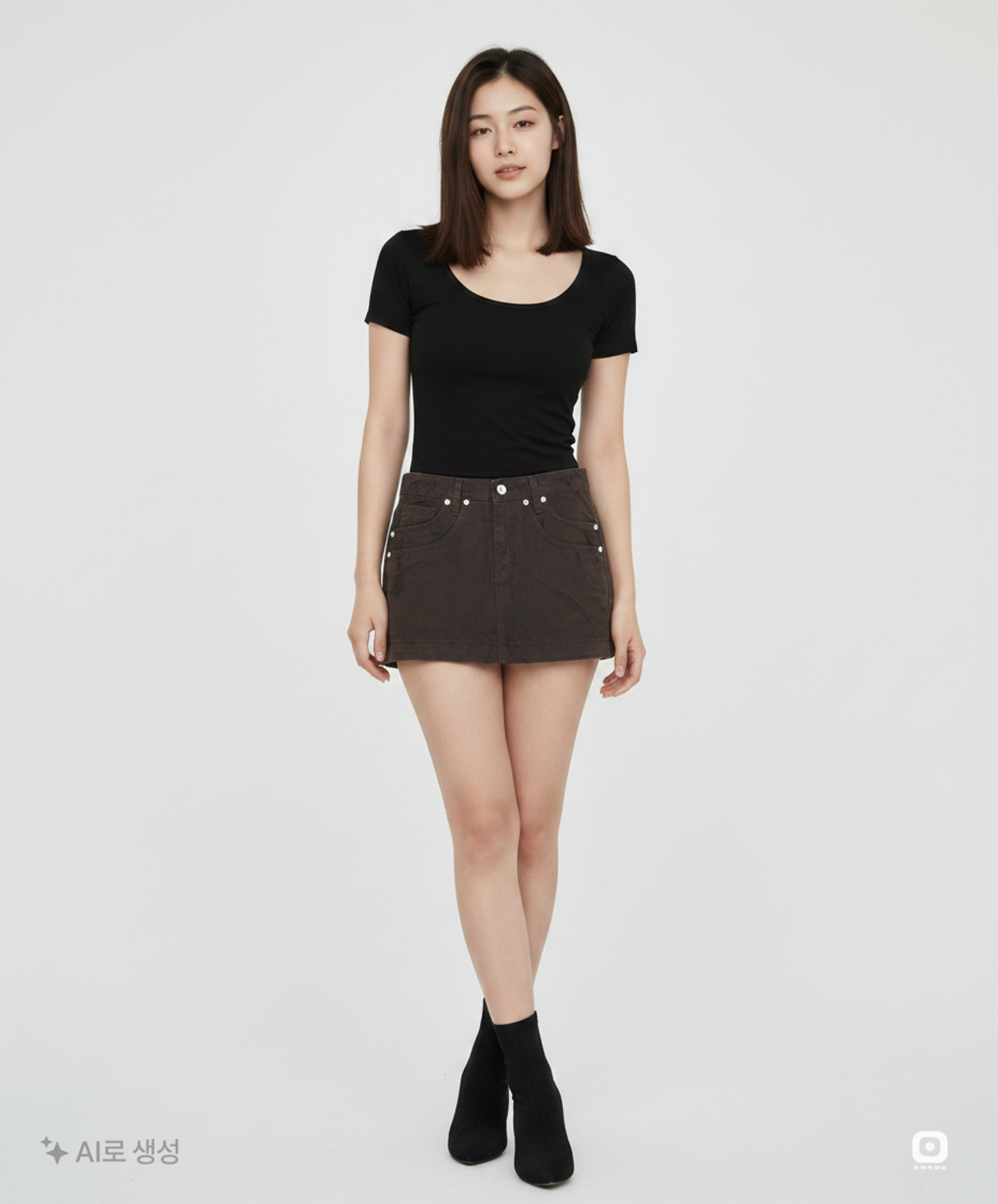 보헤미안 서울(BOHEMSEO) 미니스커트 M