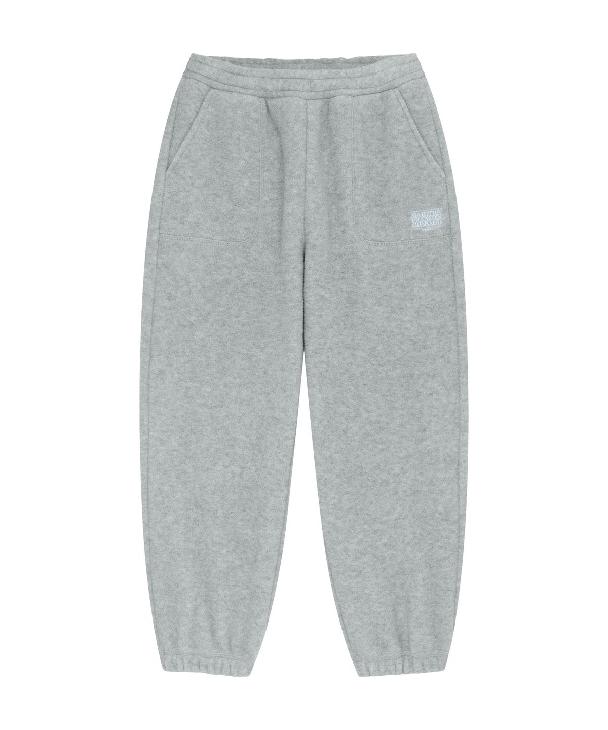 마리떼 키즈(MARITHÉ KIDS) KIDS SMALL CLASSIC LOGO FLEECE SWEAT PANTS heather gray