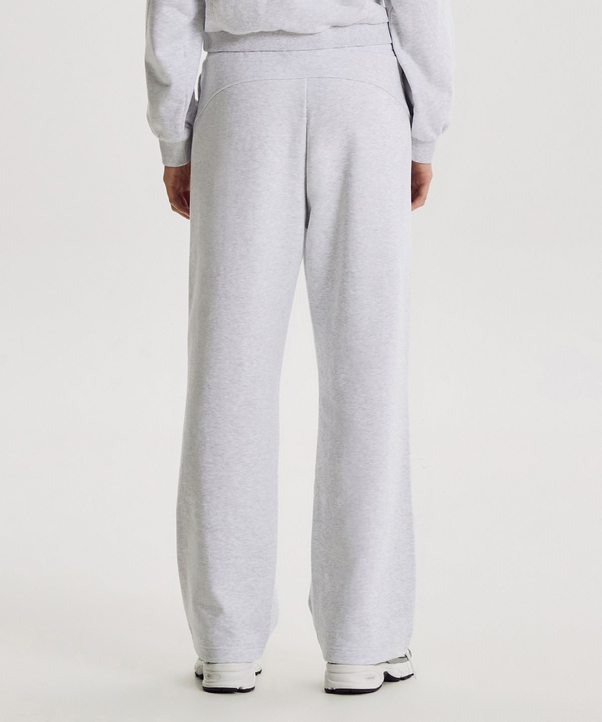뉴발란스(NEW BALANCE) NBMLG4W912 / WOMEN 에센셜 스트레이트 팬츠 (L/GRAY)
