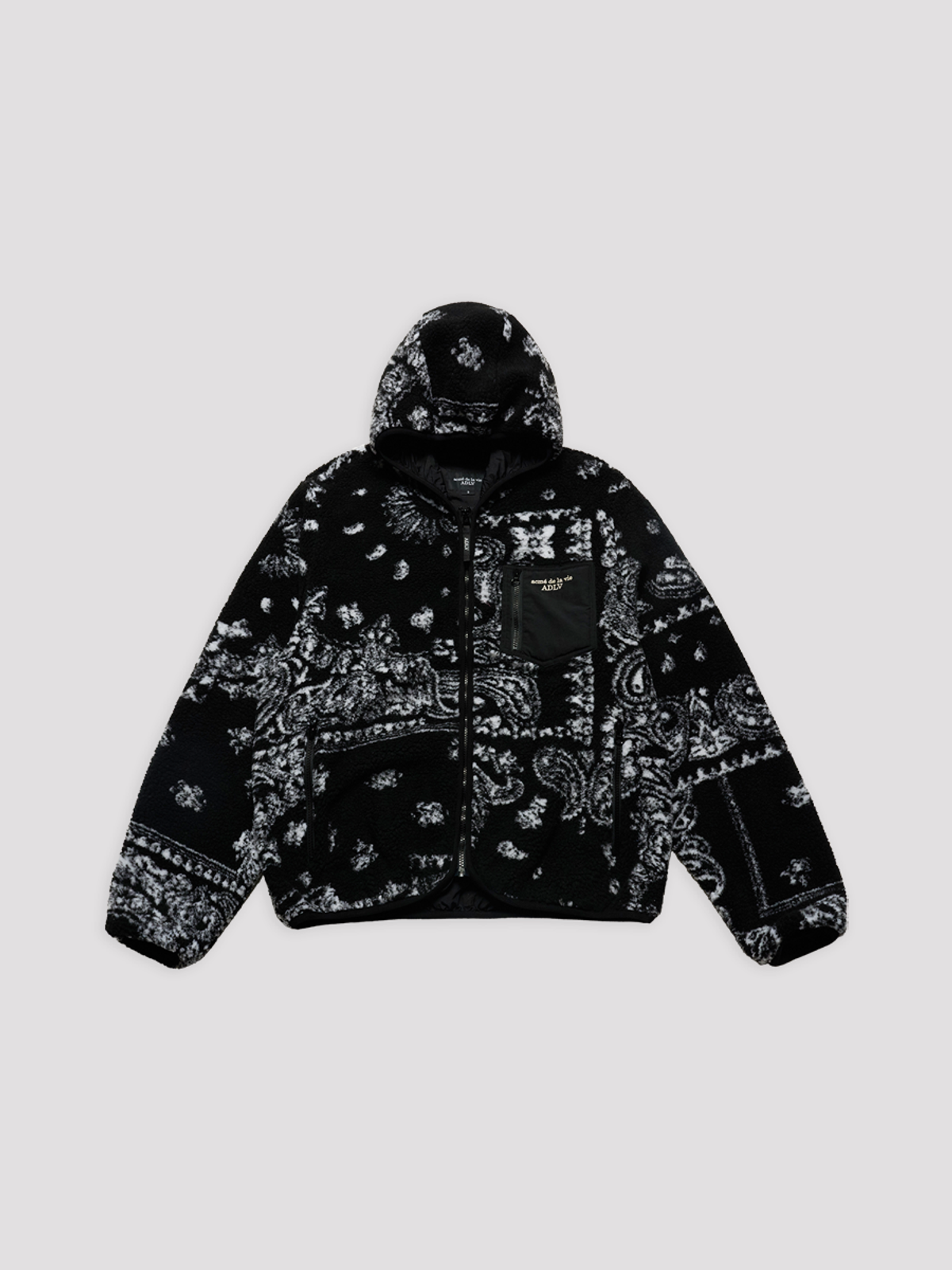 아크메드라비(ACME DE LA VIE) BOUCLE HOOD ZIP UP