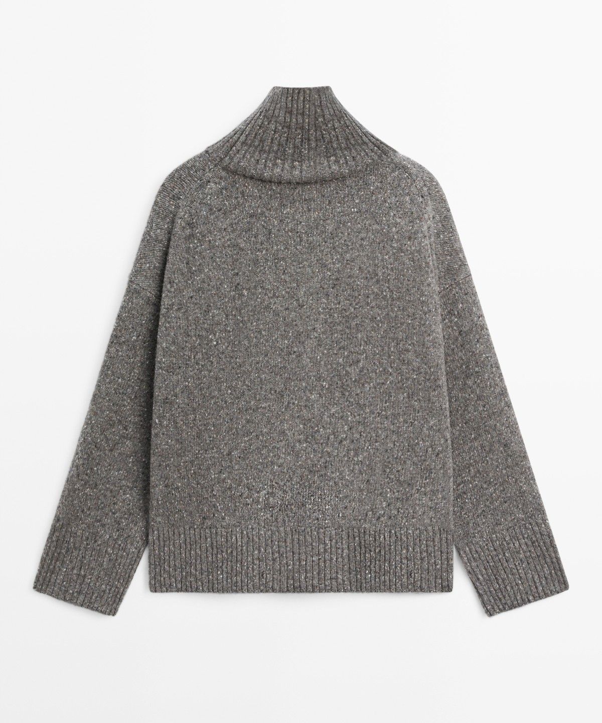 마시모두띠(MASSIMO DUTTI) 울 블렌드 터틀넥 니트 스웨터