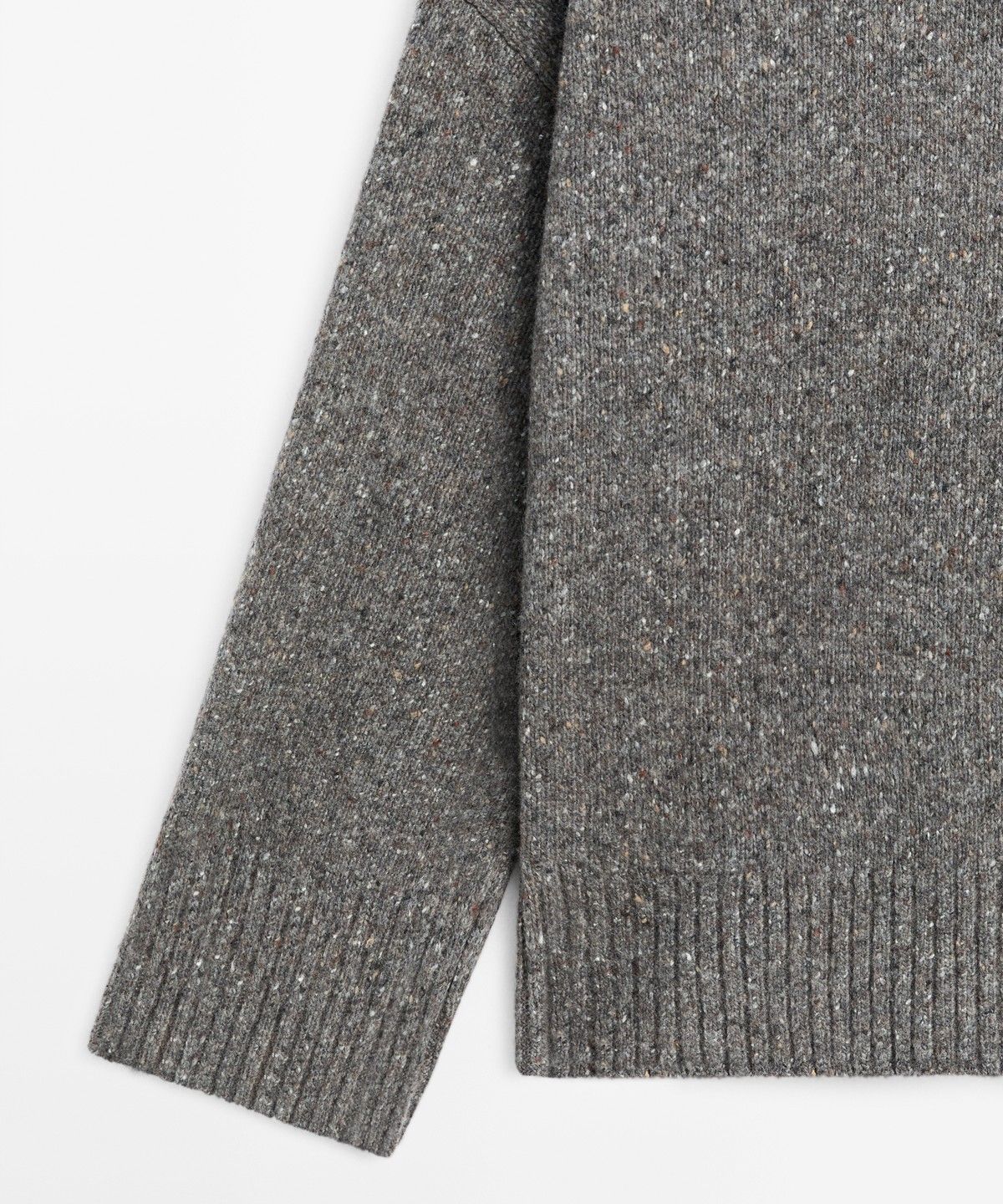 마시모두띠(MASSIMO DUTTI) 울 블렌드 터틀넥 니트 스웨터
