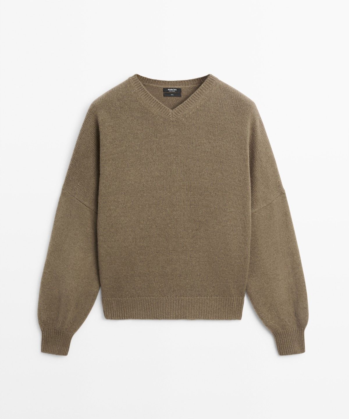 마시모두띠(MASSIMO DUTTI) 100% 울 오버사이즈 니트 스웨터