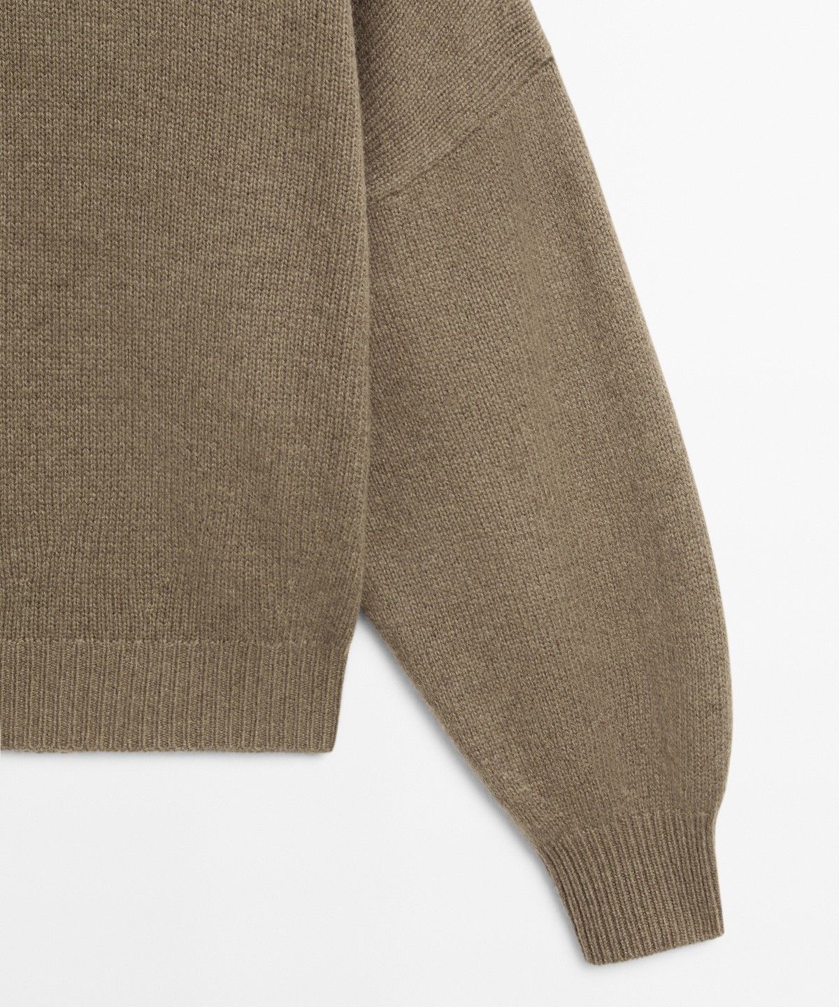 마시모두띠(MASSIMO DUTTI) 100% 울 오버사이즈 니트 스웨터