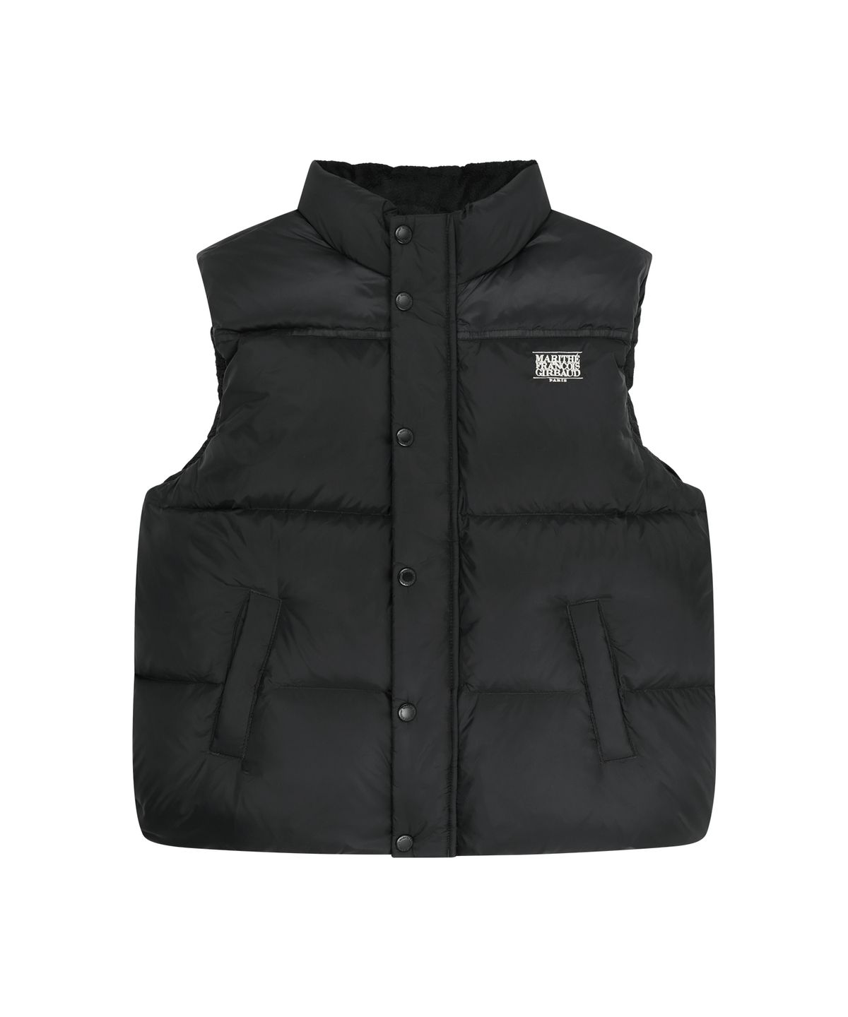 마리떼 키즈(MARITHÉ KIDS) KIDS HIGH NECK DOWN VEST black