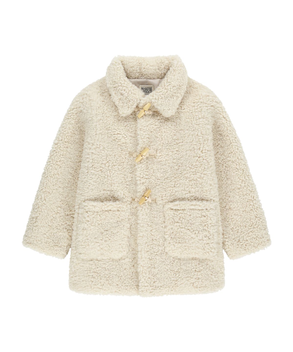 마리떼 키즈(MARITHÉ KIDS) KIDS BOUCLE COAT ivory