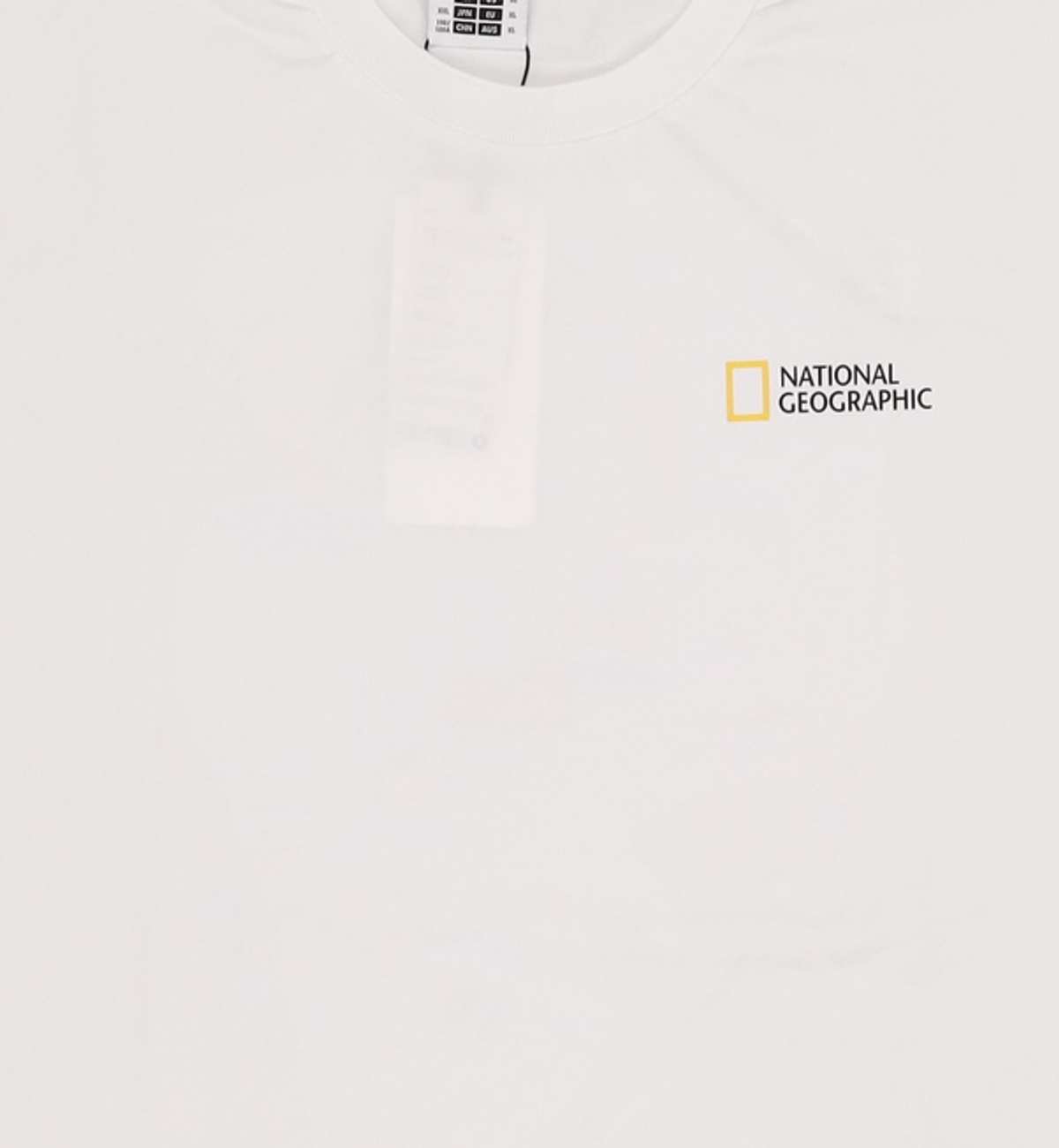 내셔널지오그래픽(NATIONALGEOGRAPHIC) N252UTS992 COOL MAX 월드맵 베이직핏 반팔 티셔츠 WHITE XL