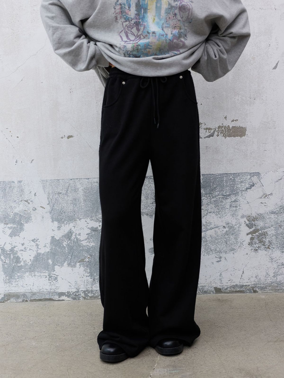 레이브(RAIVE) Jersey Wide Pants VW6AL993_2color
