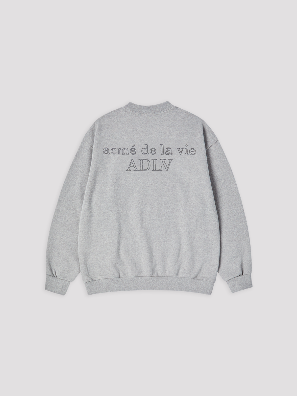 아크메드라비(ACME DE LA VIE) BORDER LINE BASIC LOGO SEASON2 SWEATSHIRT