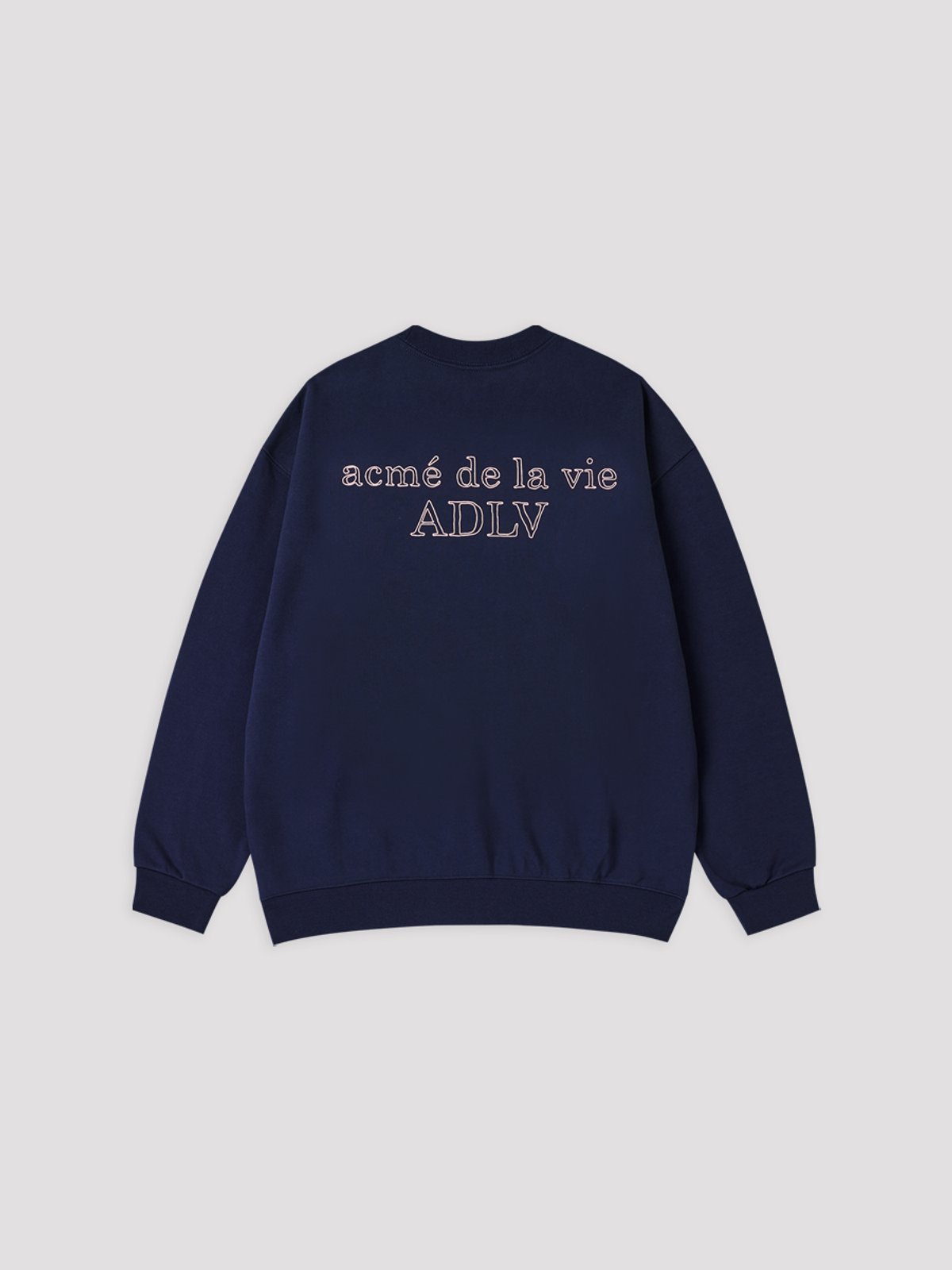아크메드라비(ACME DE LA VIE) BORDER LINE BASIC LOGO SEASON2 SWEATSHIRT