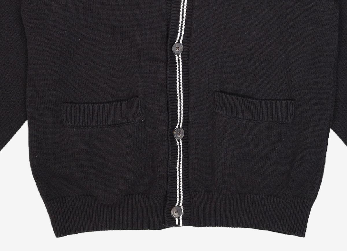 엠엘비(MLB) 베이직 빅로고 가디건 NY (Black) XL