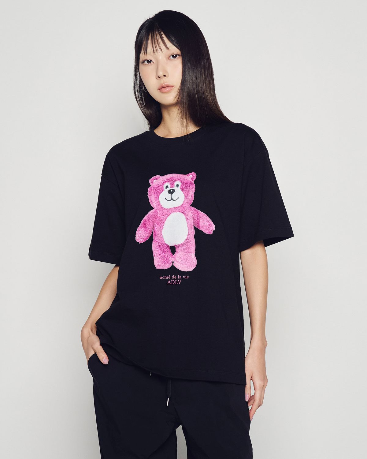 아크메드라비(ACME DE LA VIE) AC BEARDOLL SHORT SLEEVE T-SHIRT