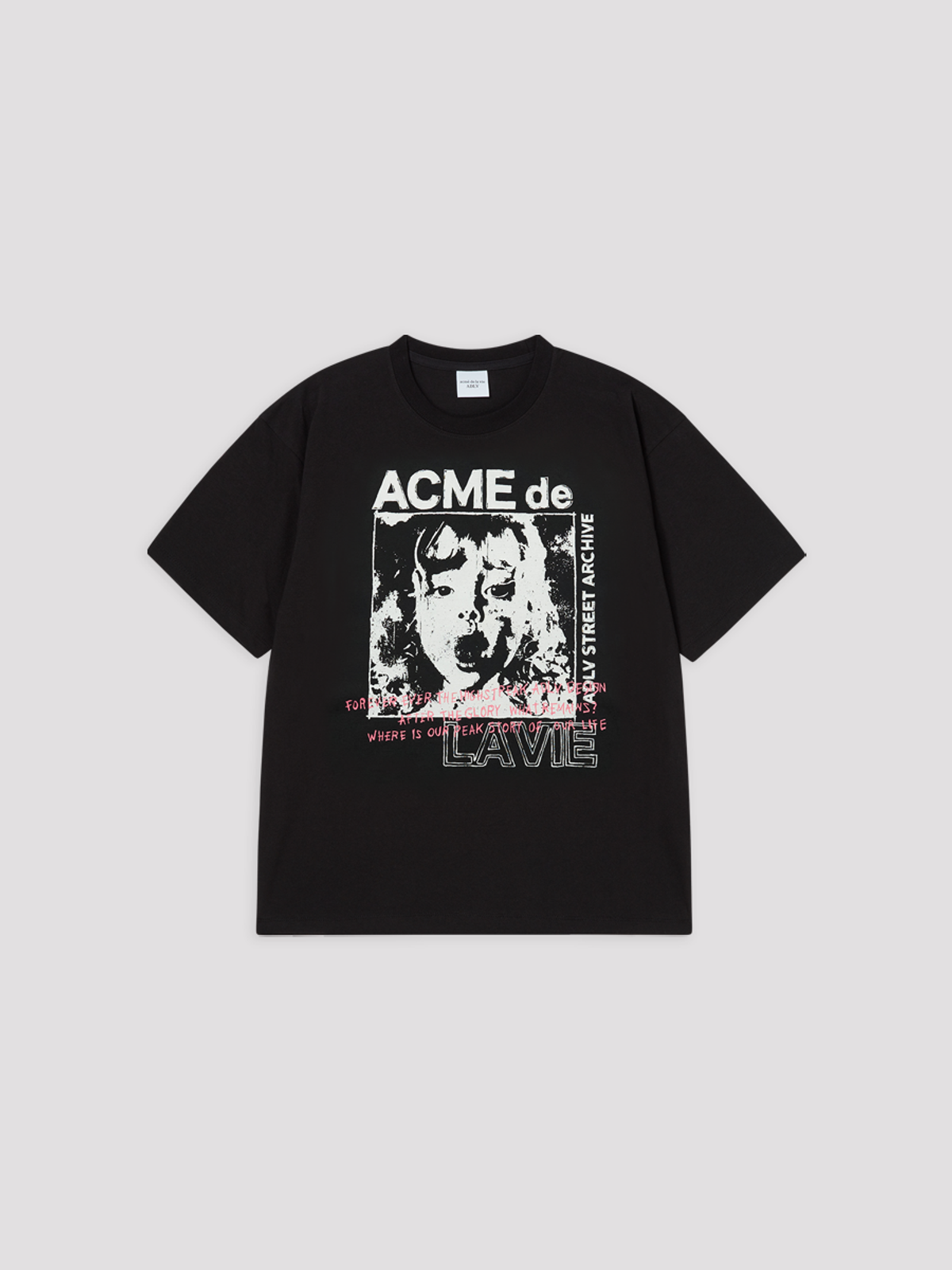 아크메드라비(ACME DE LA VIE) GRUNGE JEWELRY SHORT SLEEVE T-SHIRT