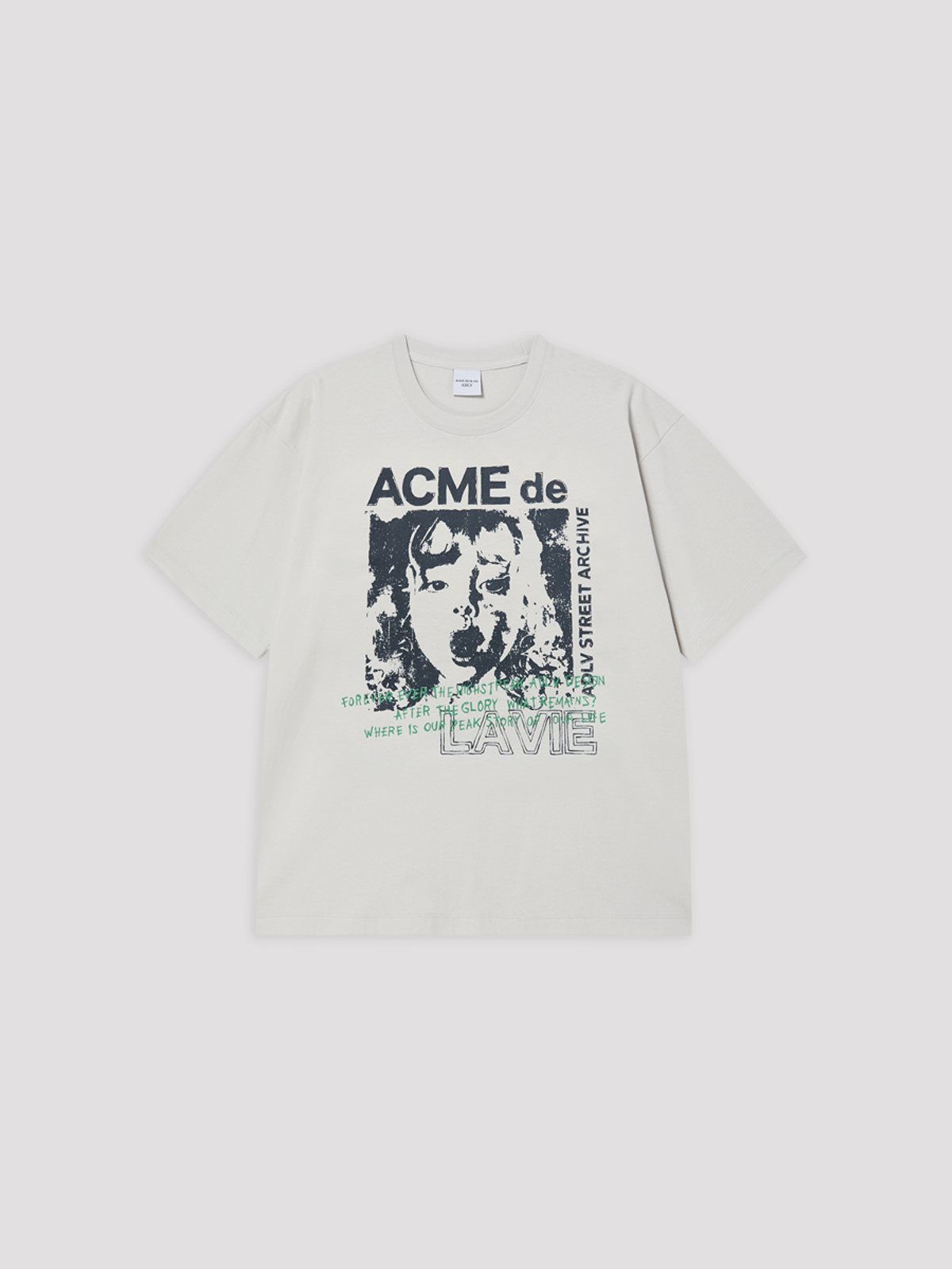 아크메드라비(ACME DE LA VIE) GRUNGE JEWELRY SHORT SLEEVE T-SHIRT