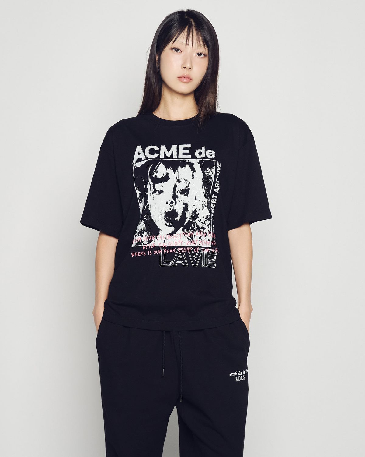 아크메드라비(ACME DE LA VIE) GRUNGE JEWELRY SHORT SLEEVE T-SHIRT