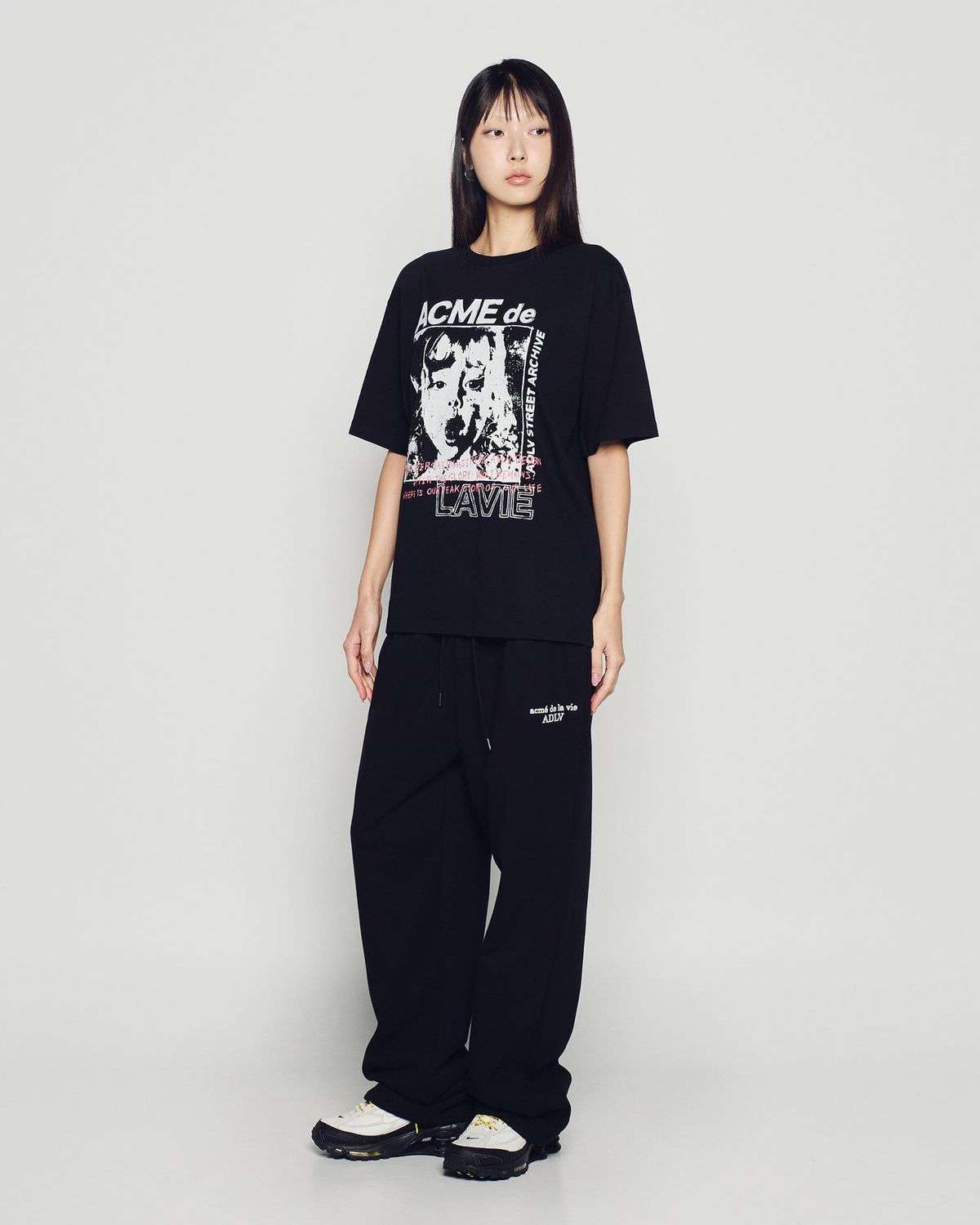 아크메드라비(ACME DE LA VIE) GRUNGE JEWELRY SHORT SLEEVE T-SHIRT
