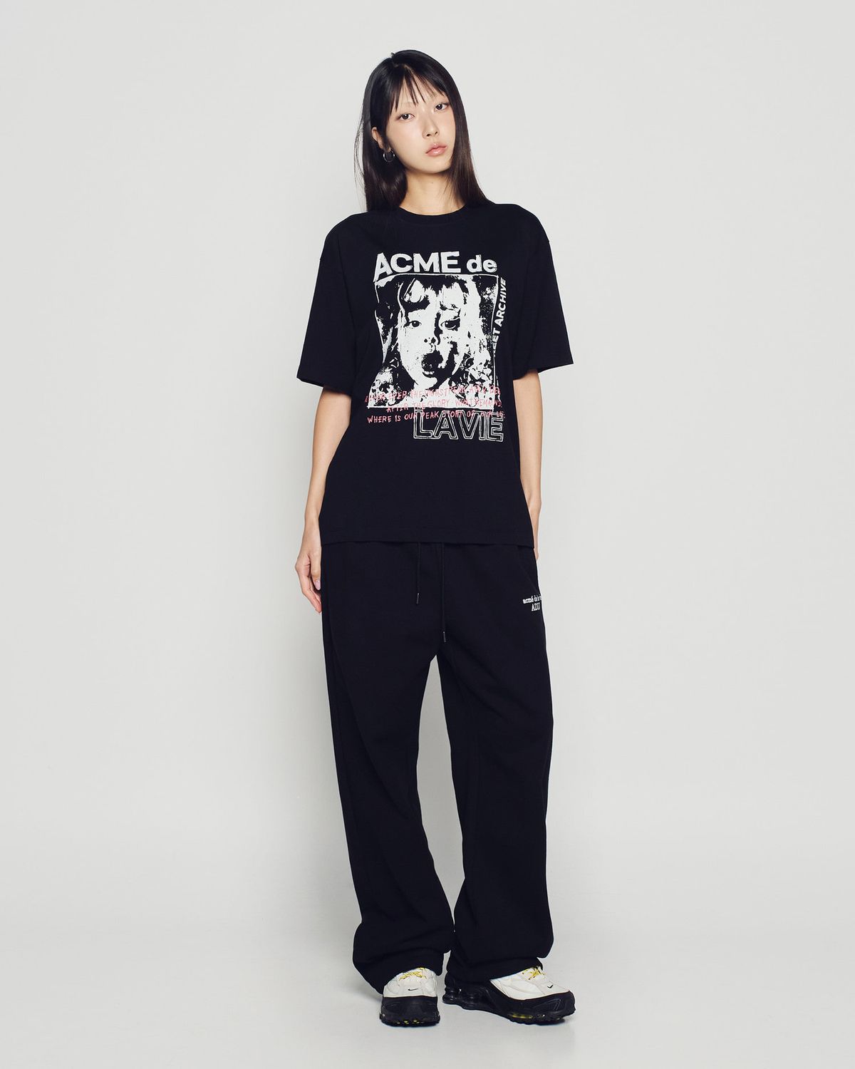 아크메드라비(ACME DE LA VIE) GRUNGE JEWELRY SHORT SLEEVE T-SHIRT