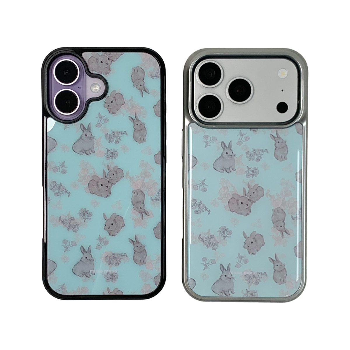 뮤즈무드(MUSEMOOD) mint mini bunnies (bumper) 휴대폰케이스